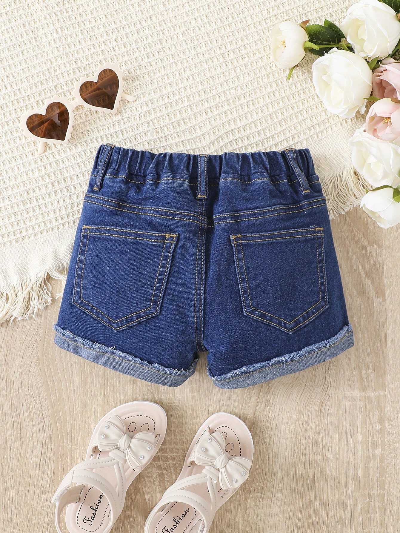 Young Girls Denim Shorts