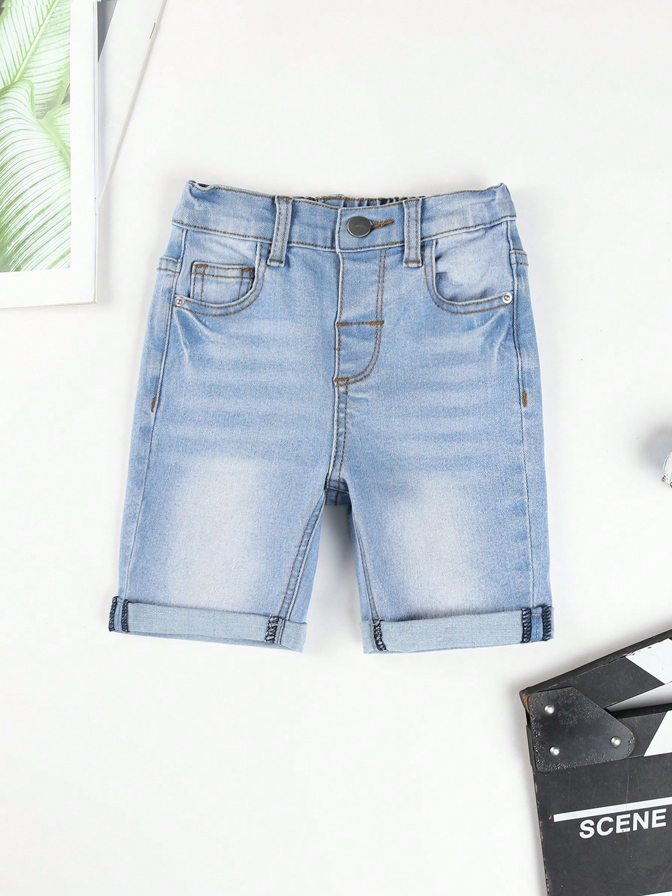 Young Boys Denim Shorts