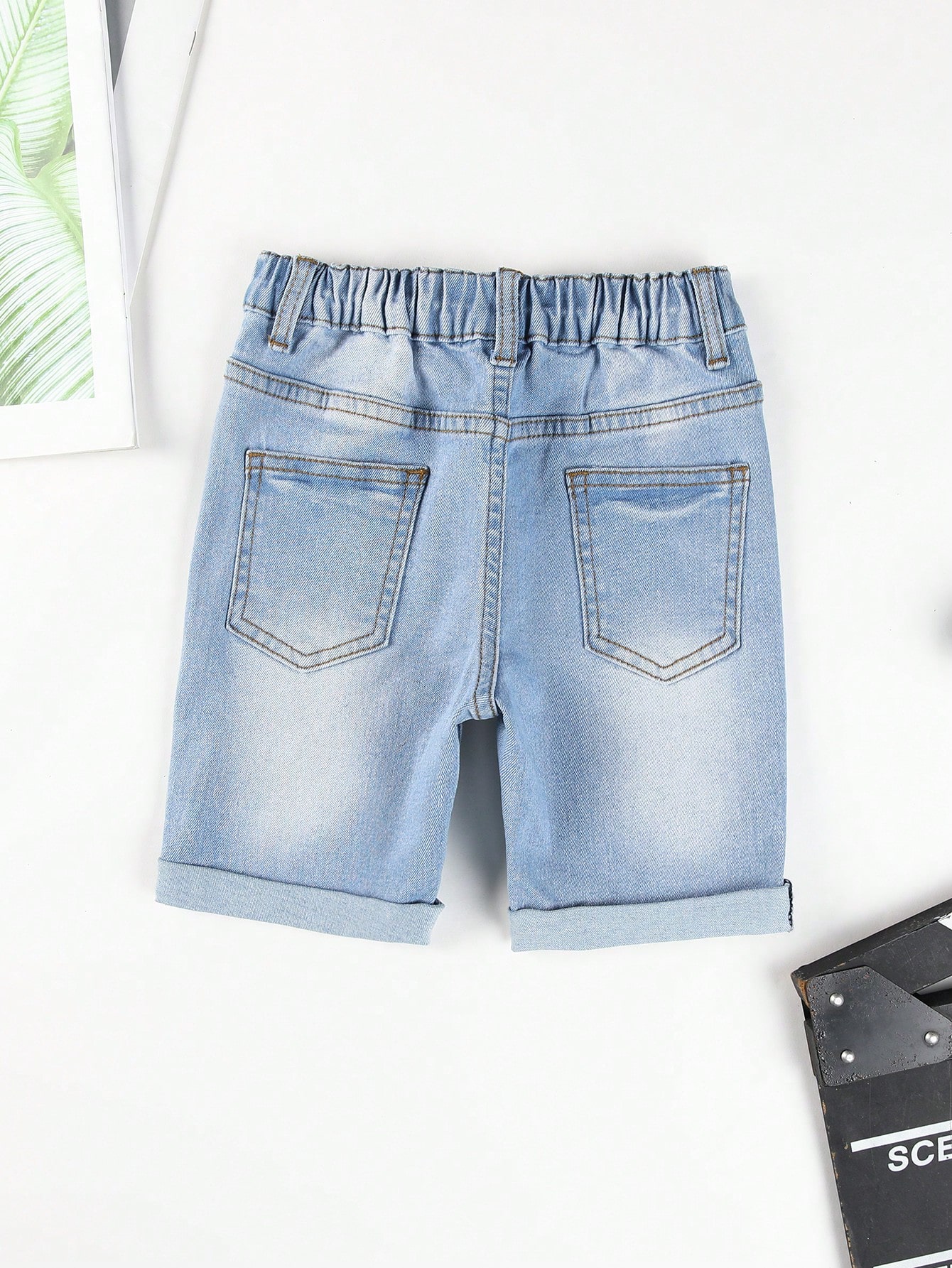 Young Boys Denim Shorts