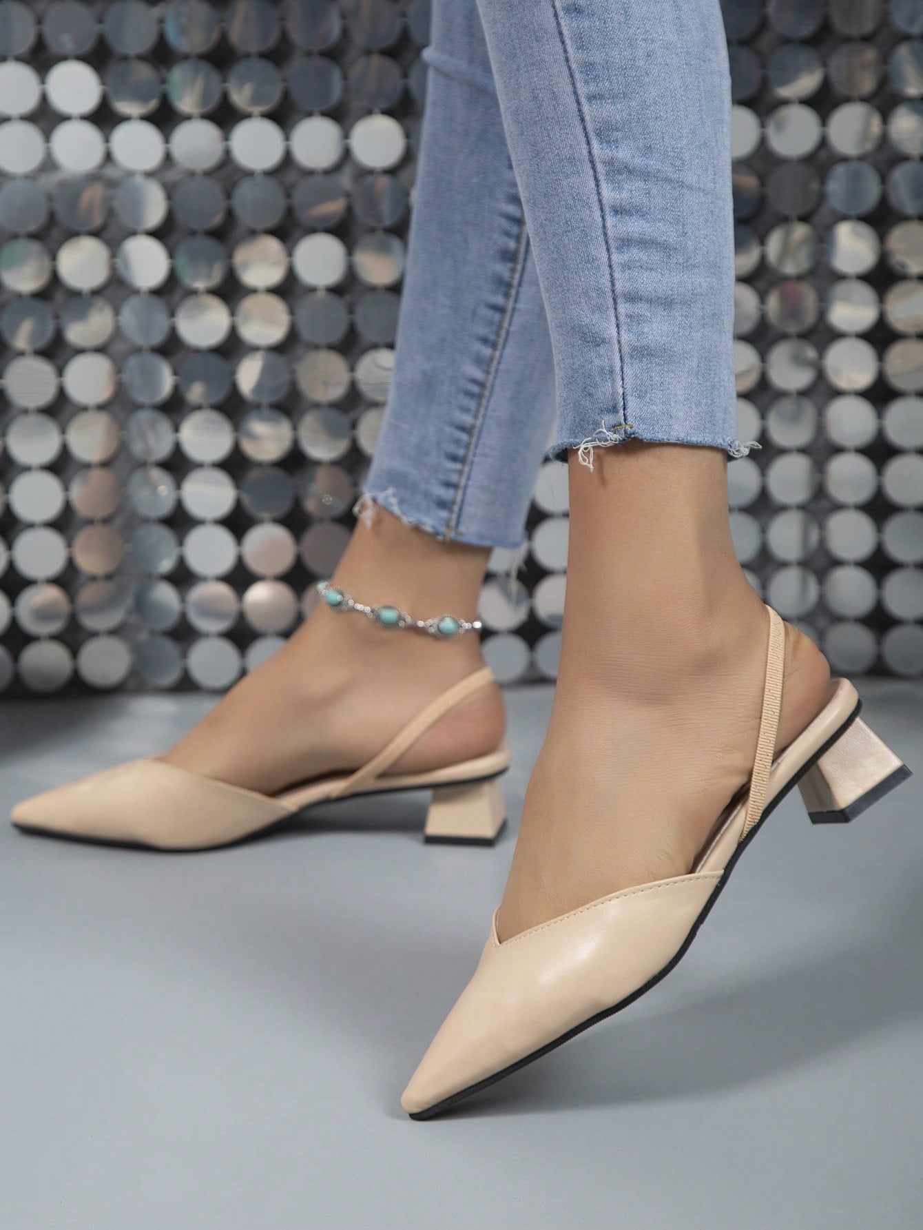 In Beige Women Pumps