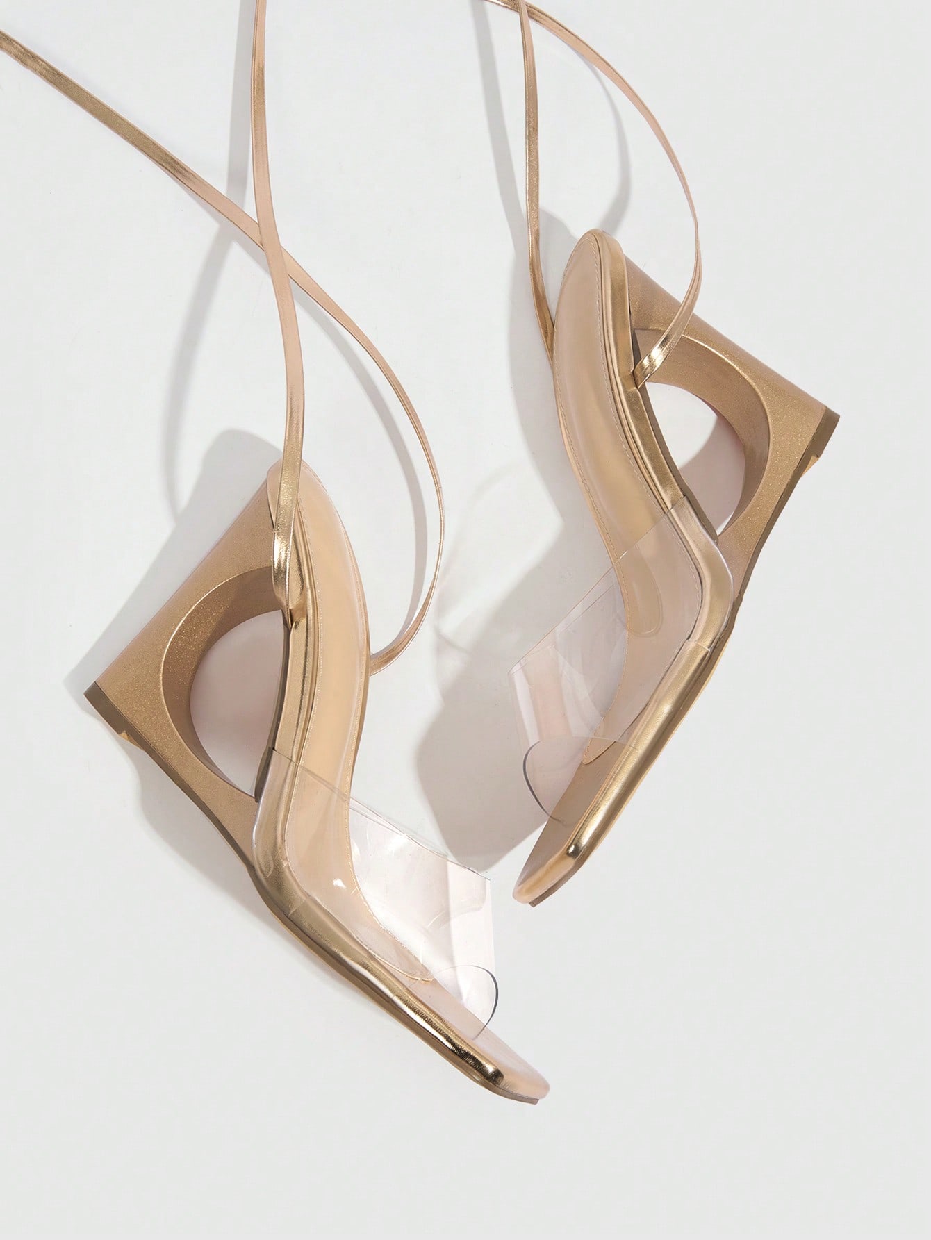 In Rose Gold Women Platforms & Wedge Sandals