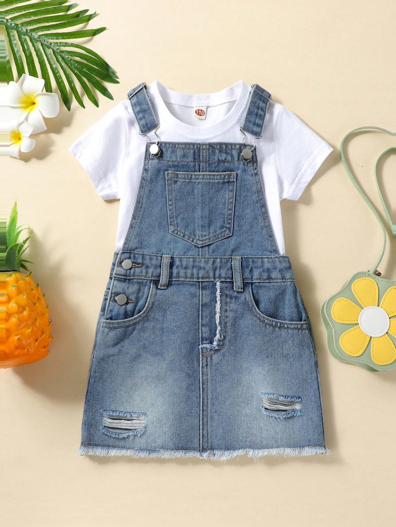 Young Girls Denim Dresses