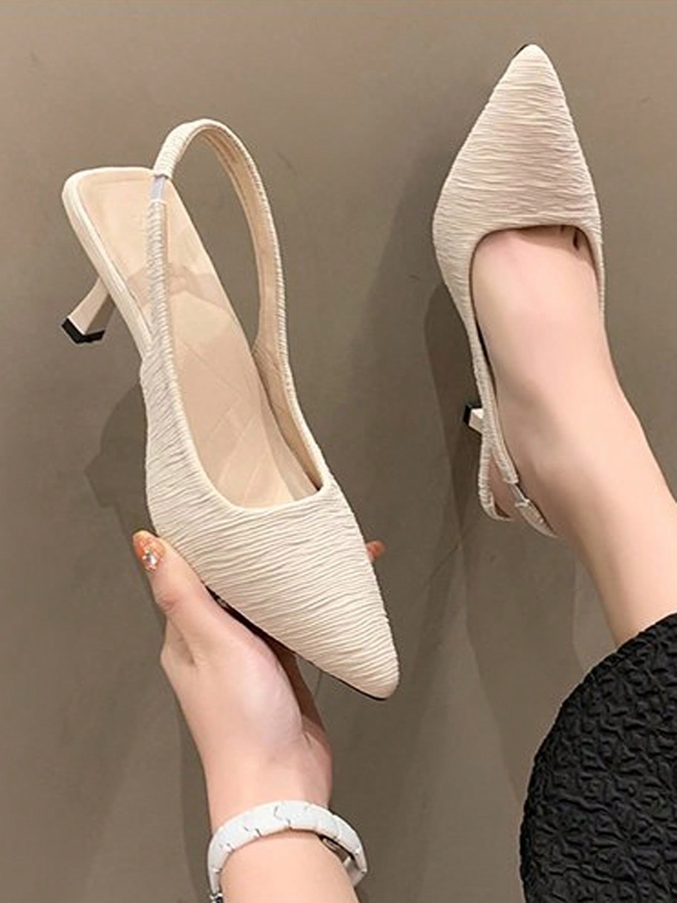 In Beige Women Pumps