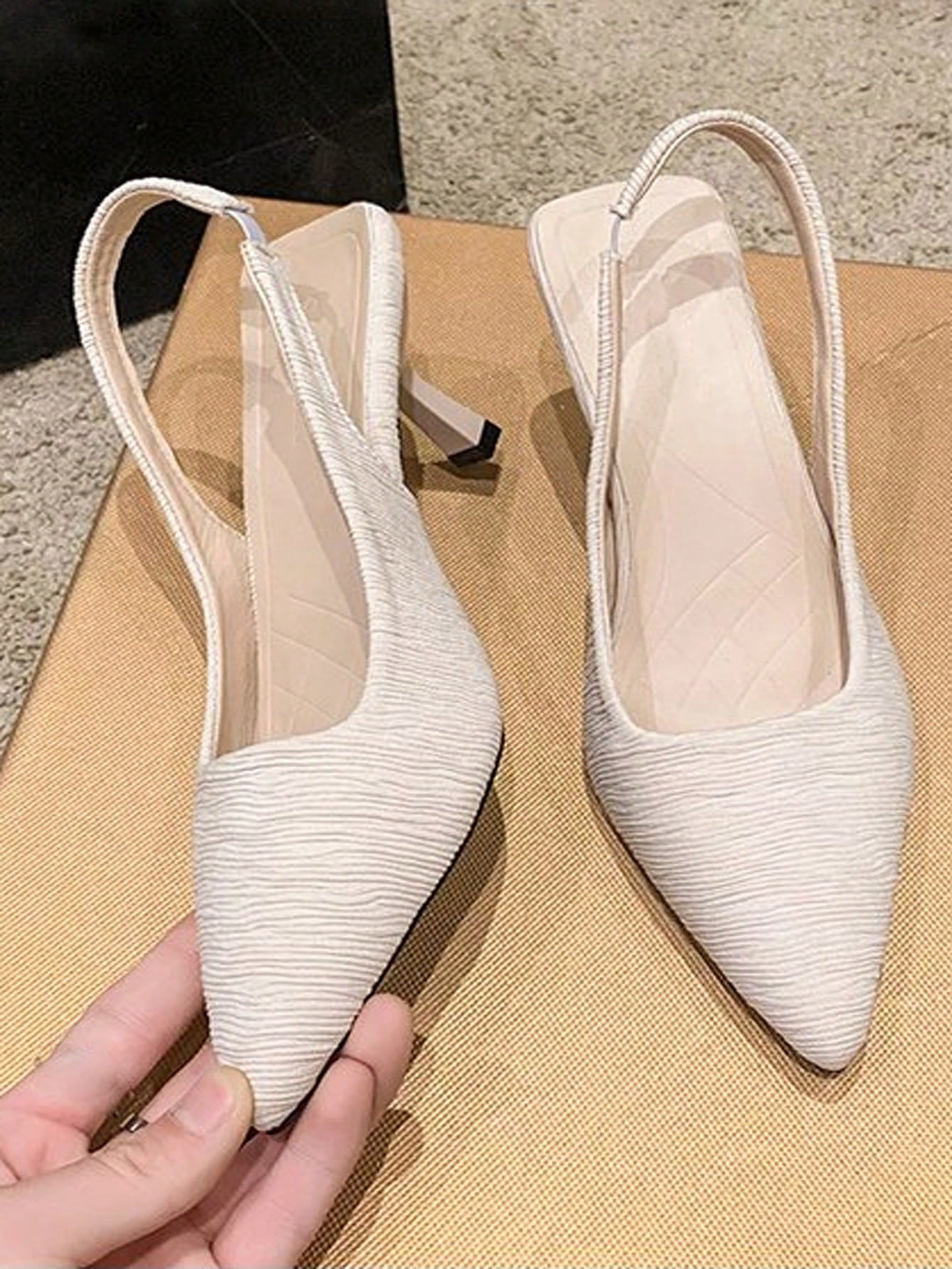 In Beige Women Pumps