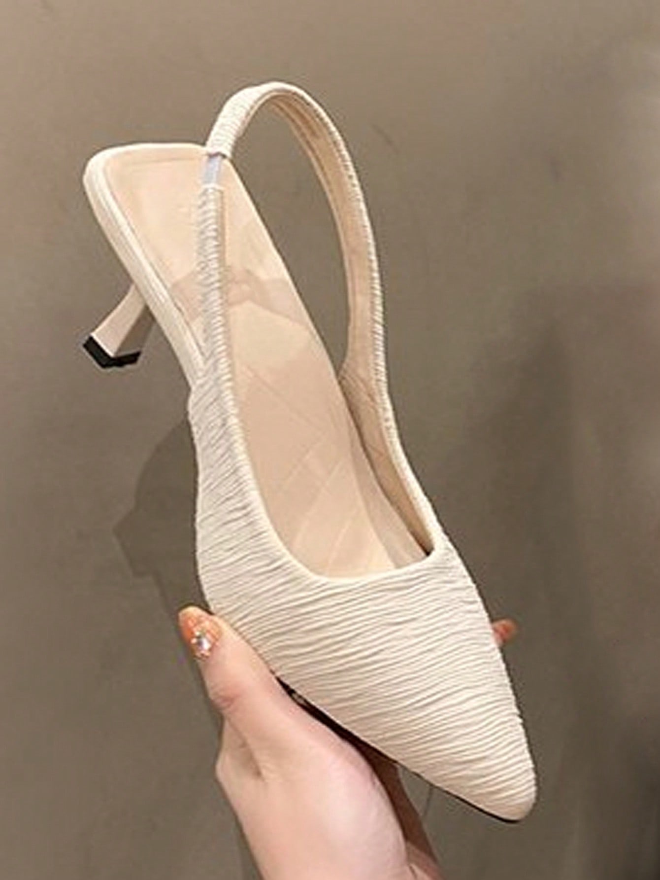 In Beige Women Pumps