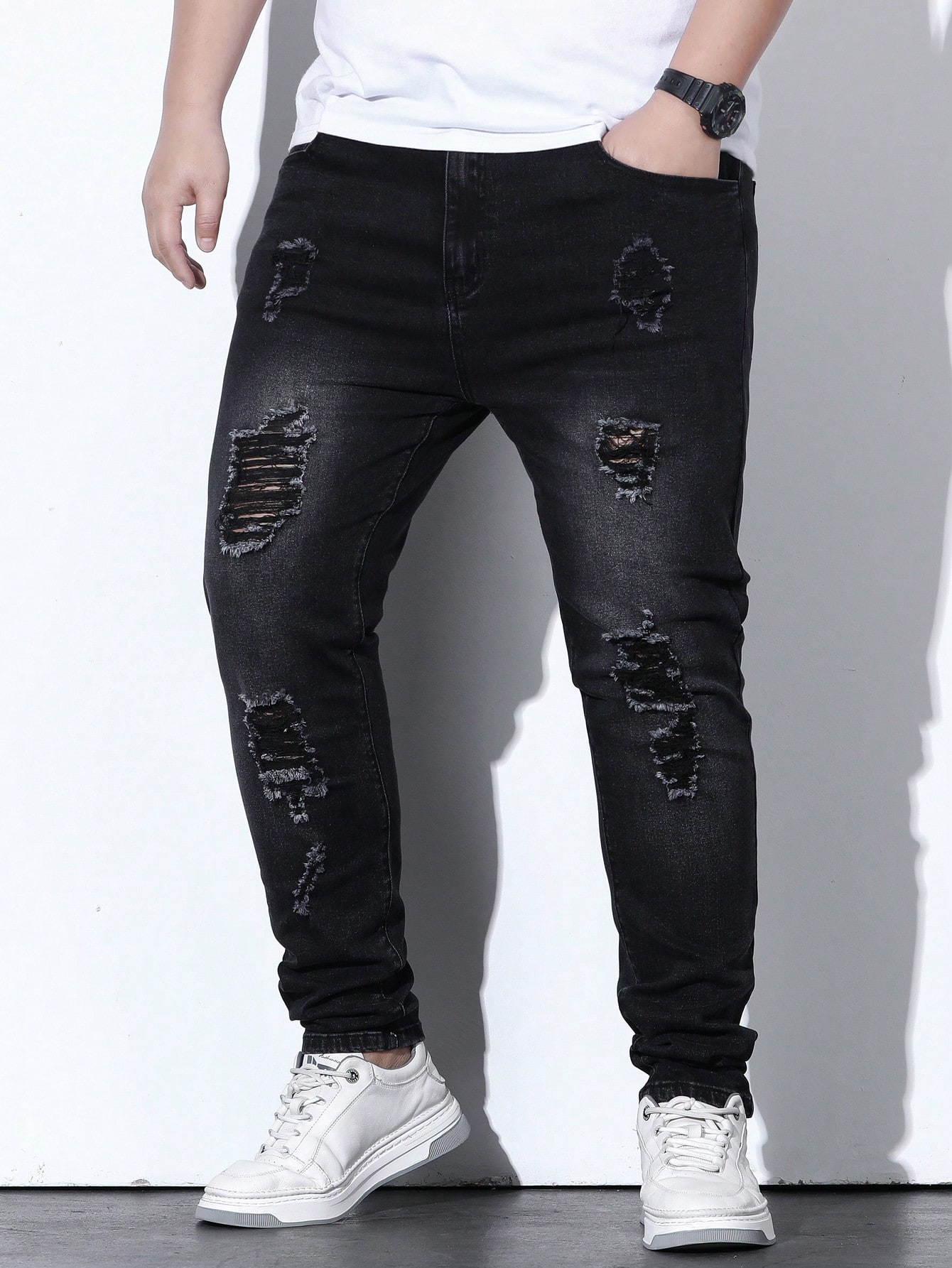 Men Plus Size Denim