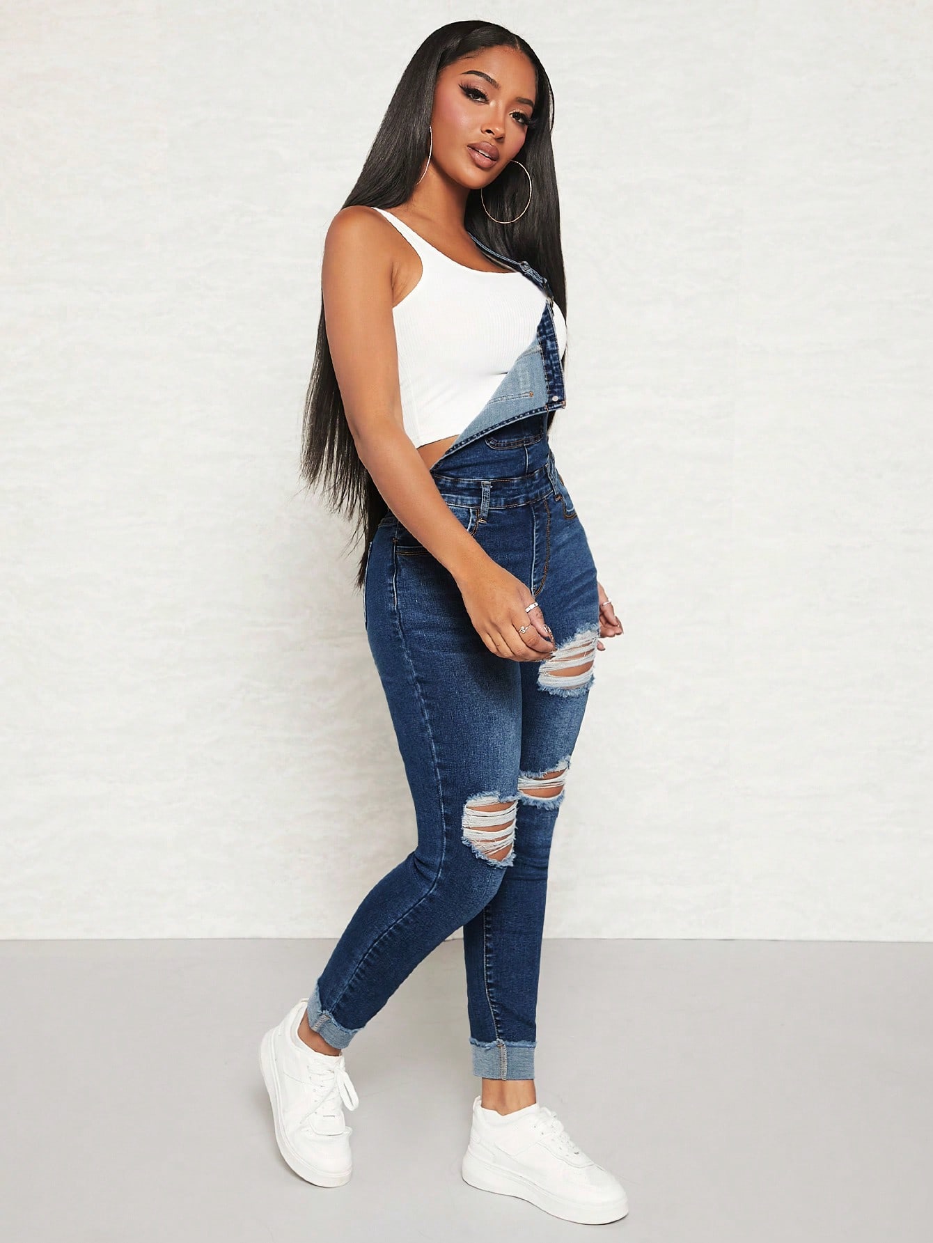 Women Denim Overalls & Jumpsuits