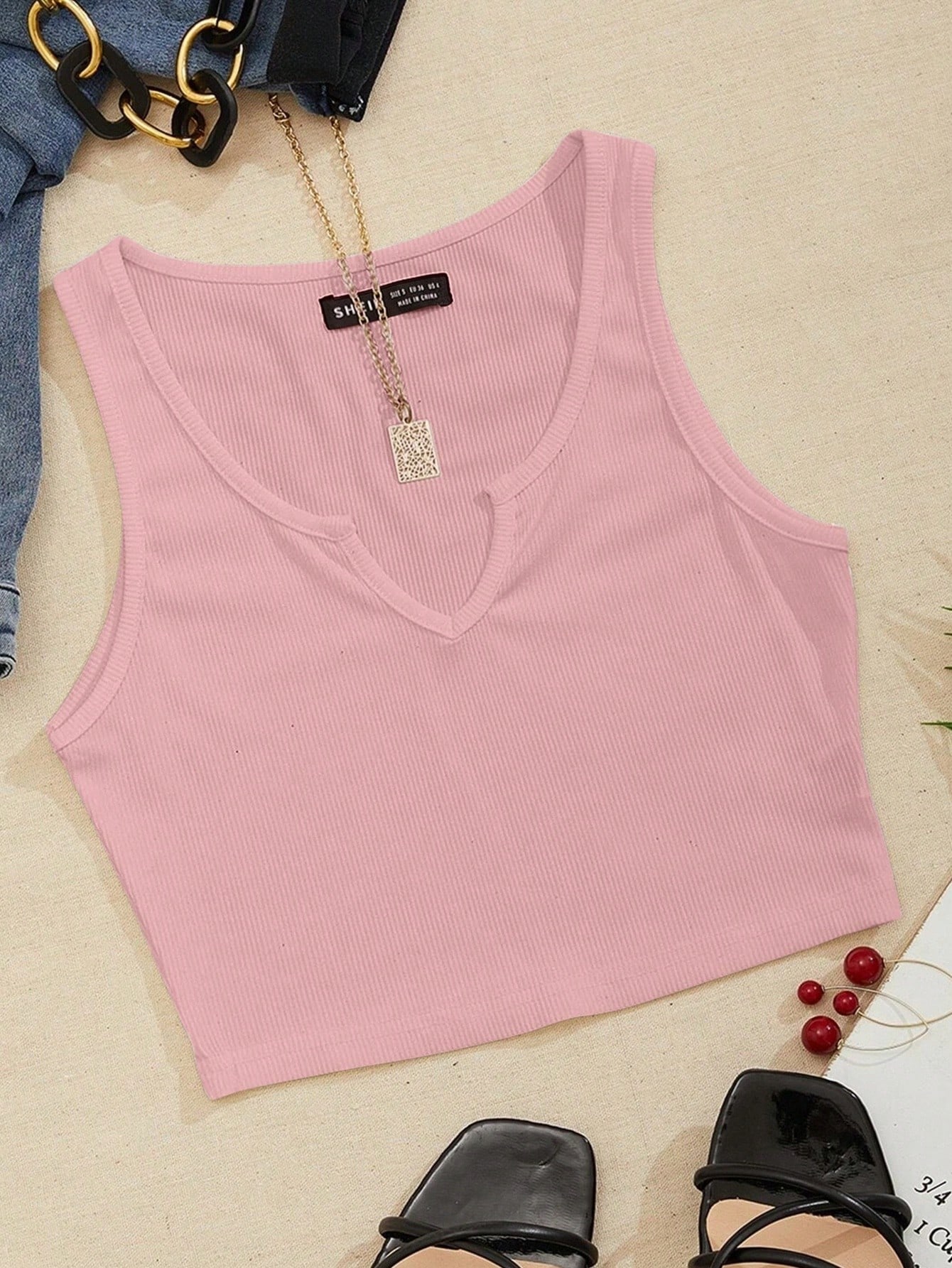 In Pink Women Tank Tops & Camis