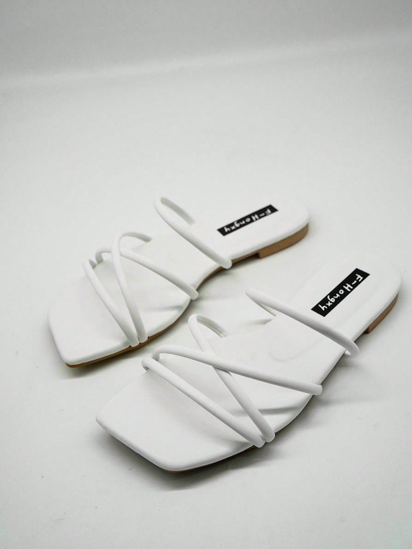 In White Women Flat Sandals