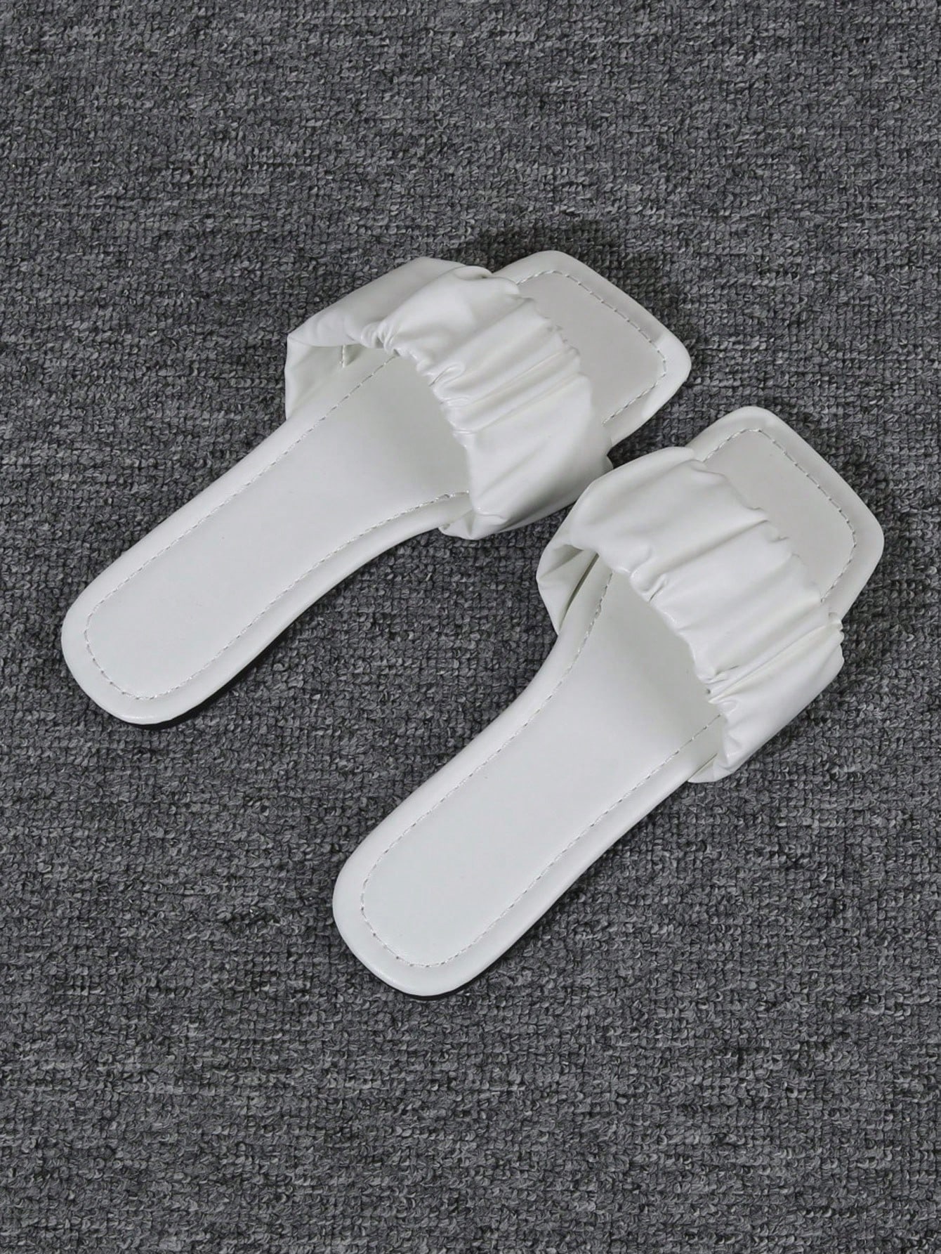 In White Women Flat Sandals