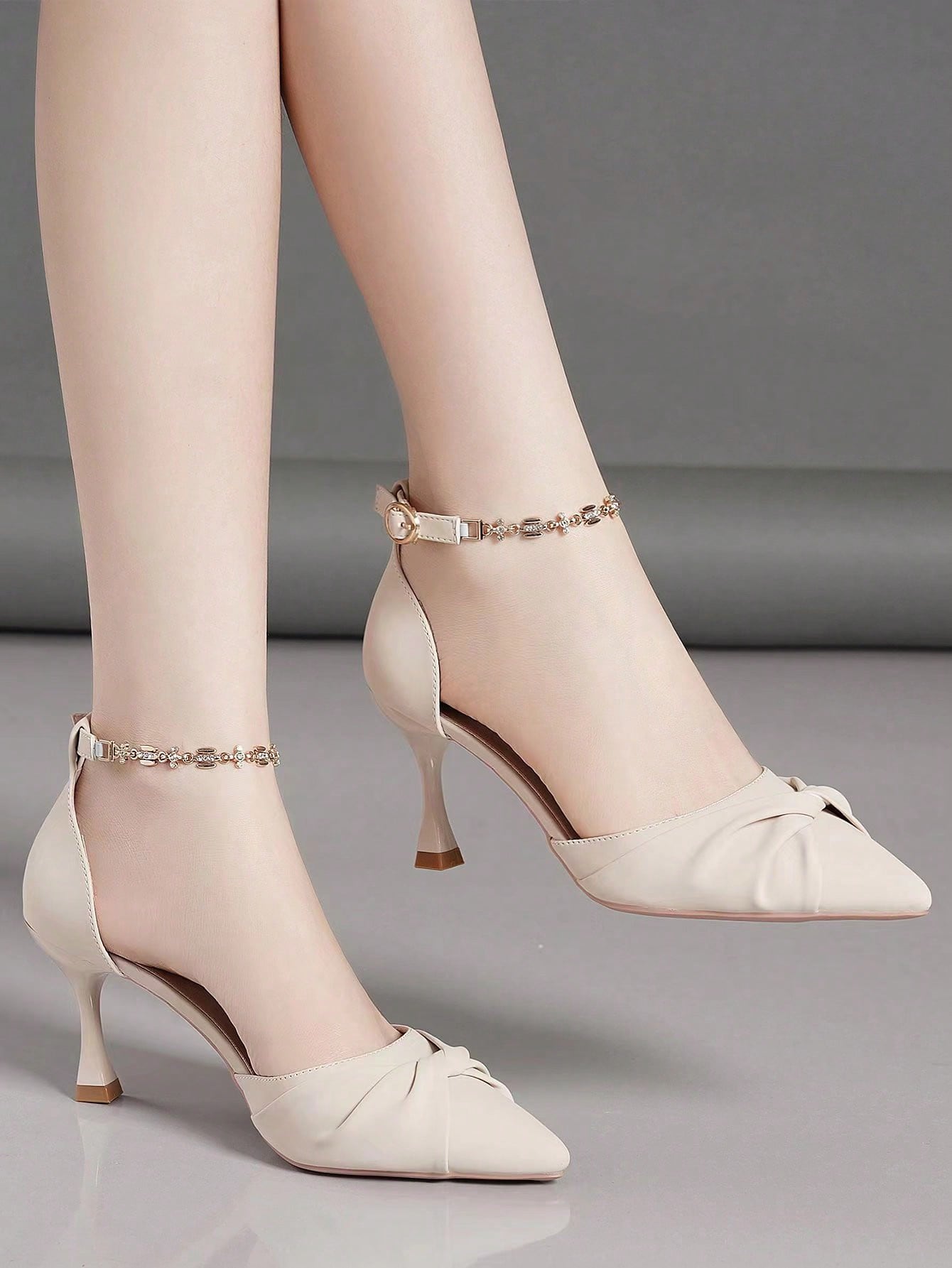 In Apricot Women Pumps