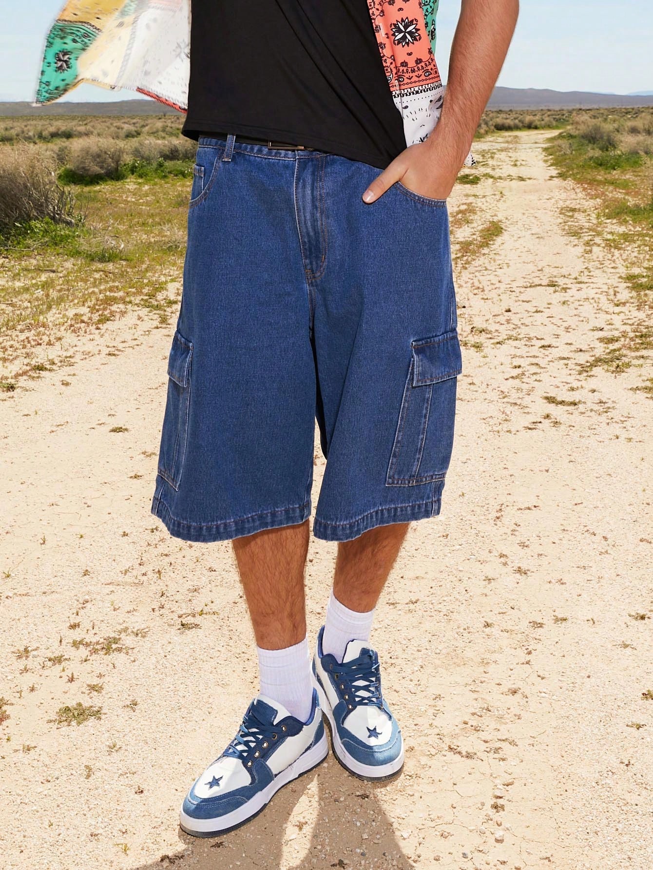 Men Denim Shorts