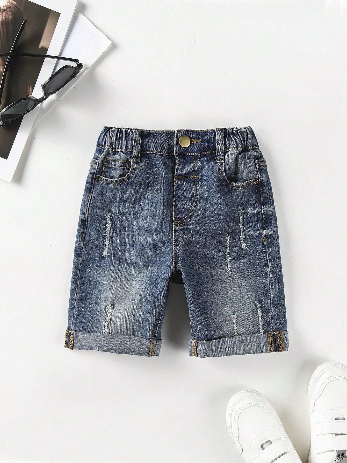 Young Boys Denim Shorts