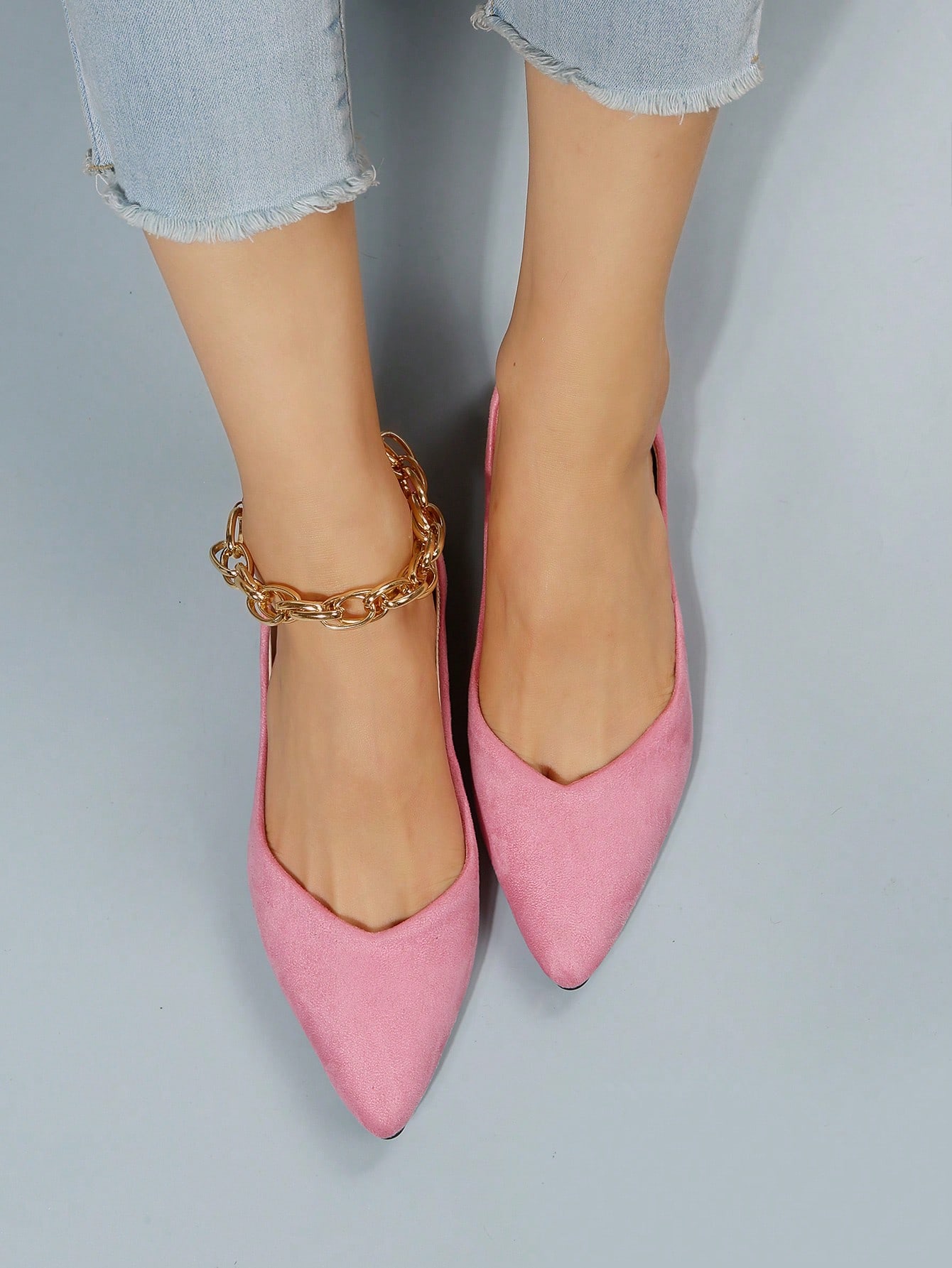 In Pink Women Flats