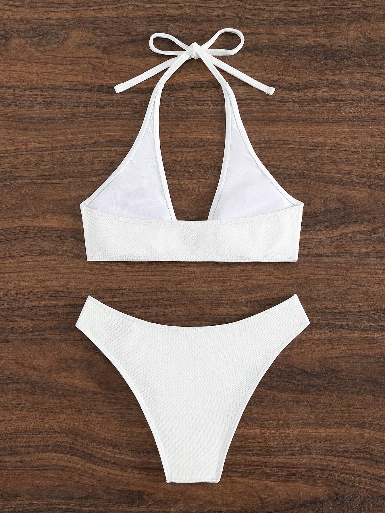 In White Women Bikini Sets