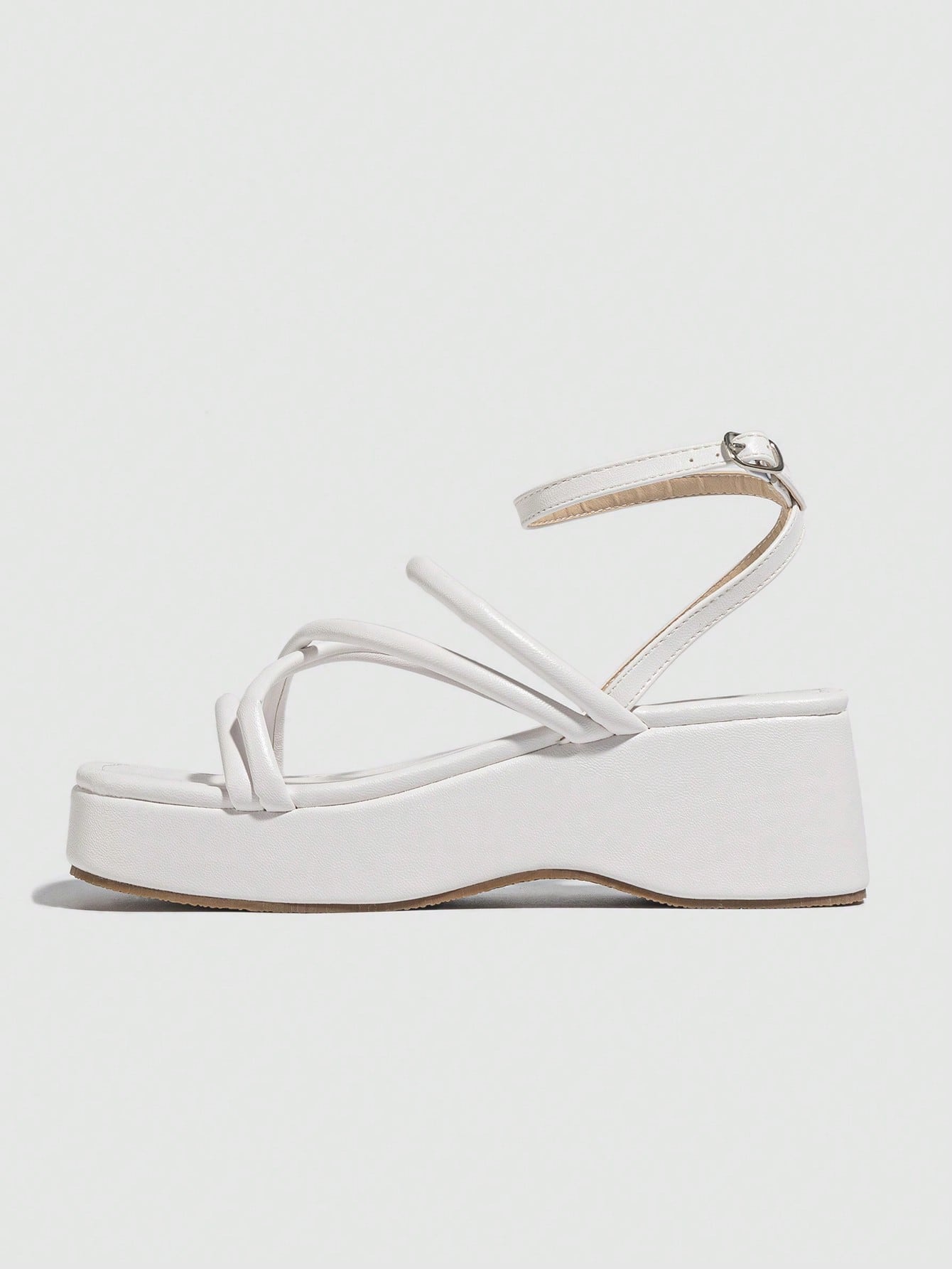 In White Women Platforms & Wedge Sandals