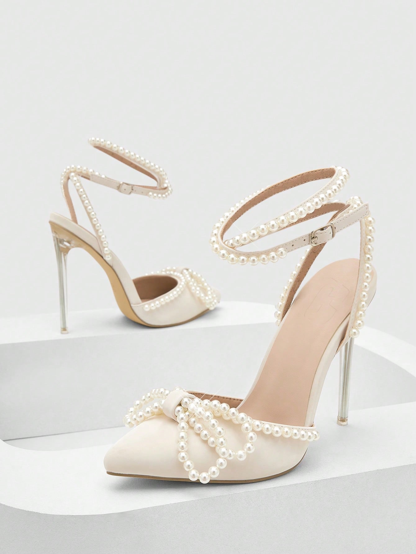 In Beige Women Pumps