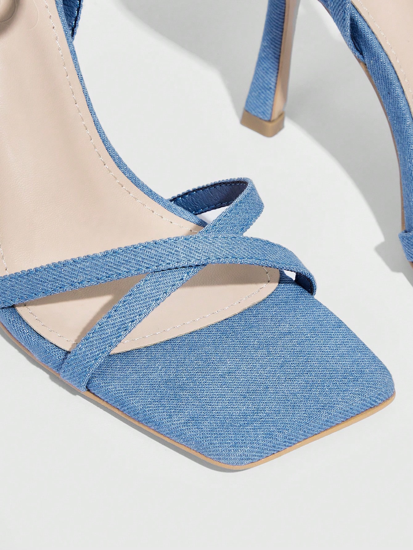 In Blue Women Heeled Sandals