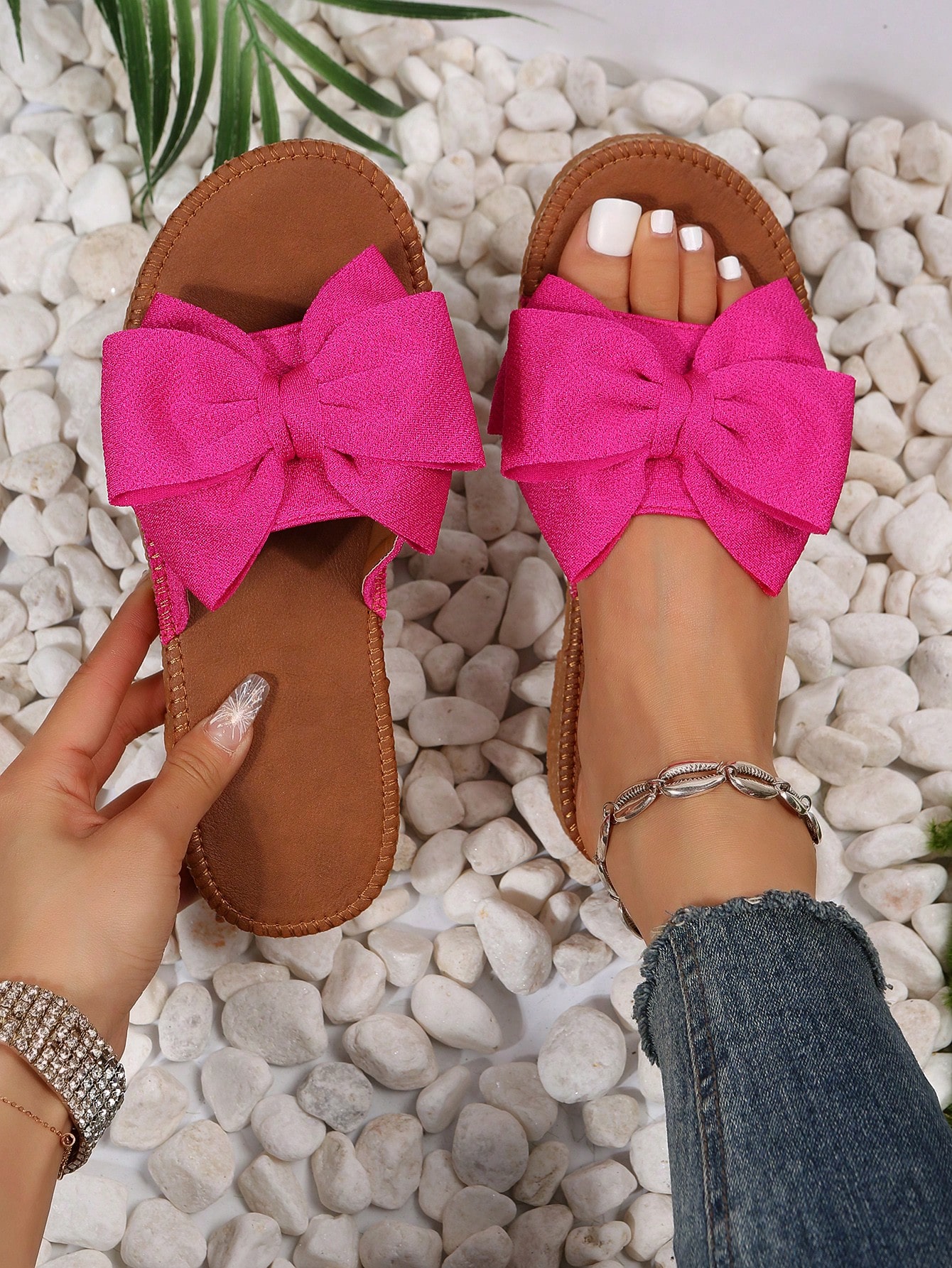 In Hot Pink Women Sandals