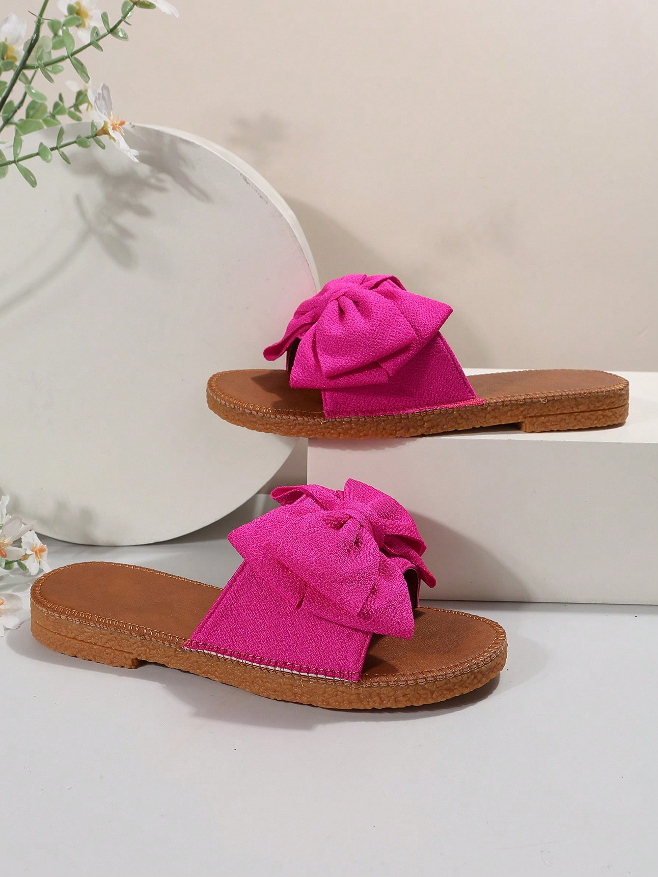 In Hot Pink Women Sandals