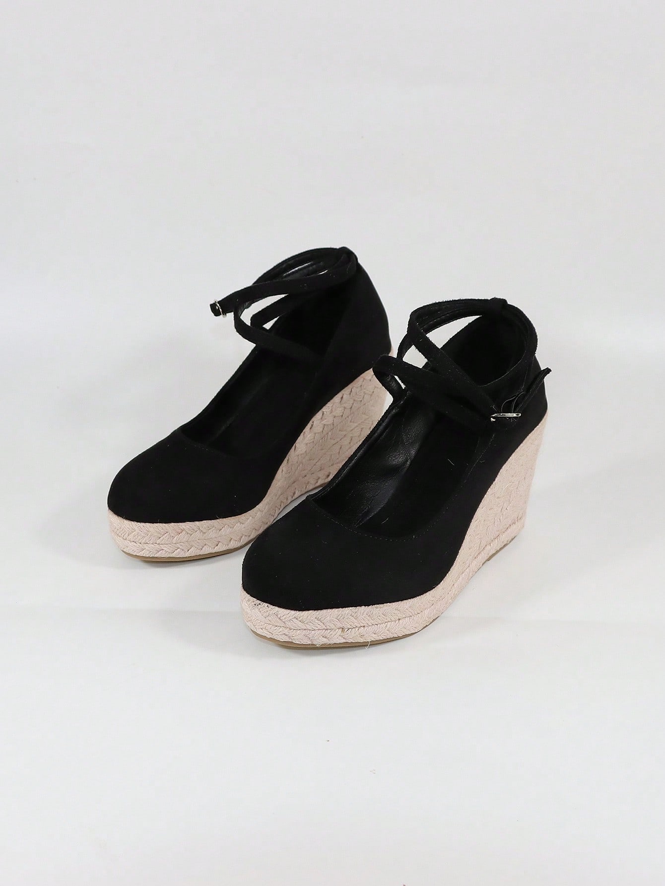 In Black Women Wedges & Flatform