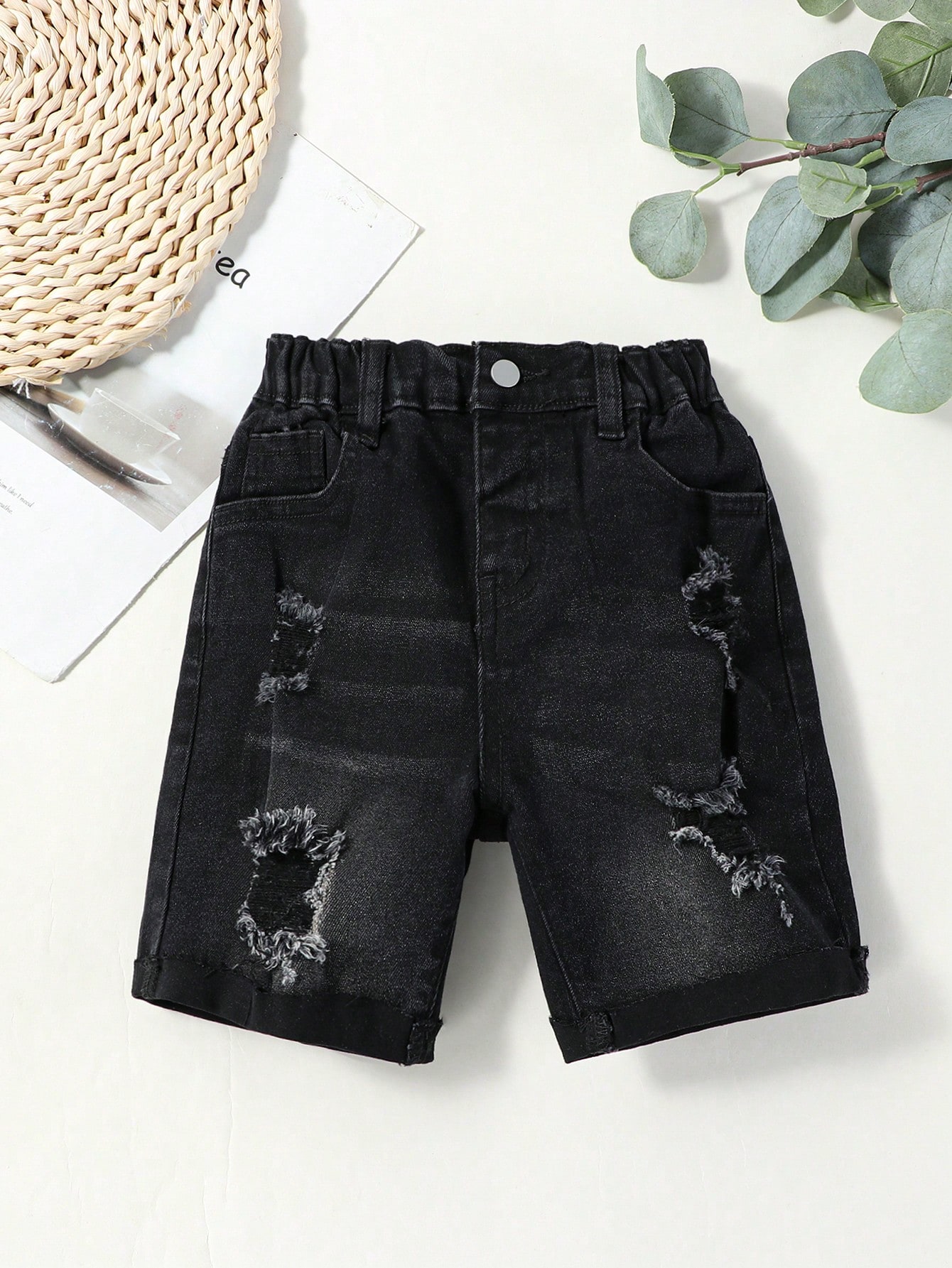 Young Boys Denim Shorts