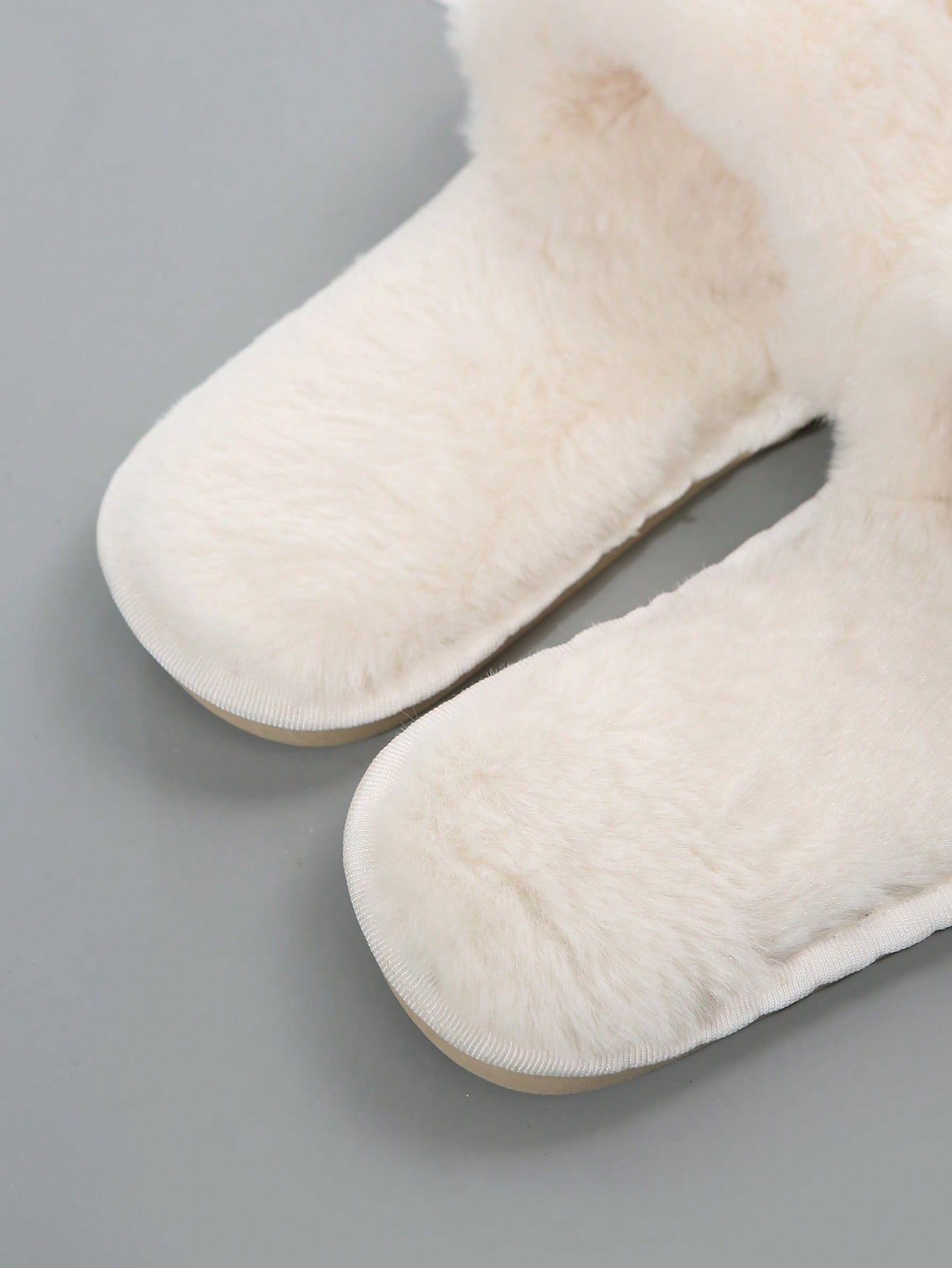 In Beige Women Home Slippers