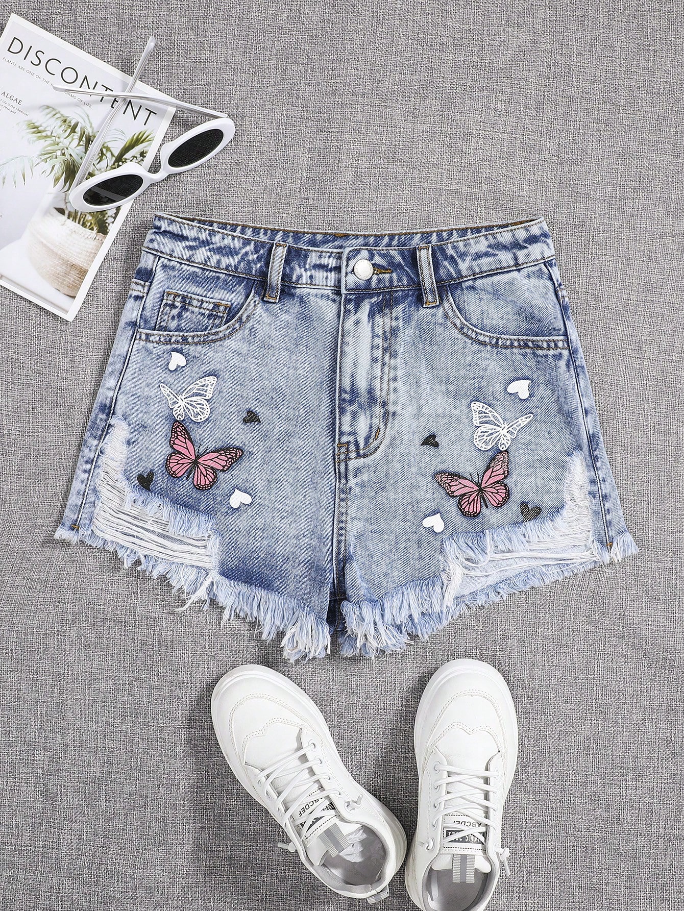 Teen Girls Denim Shorts