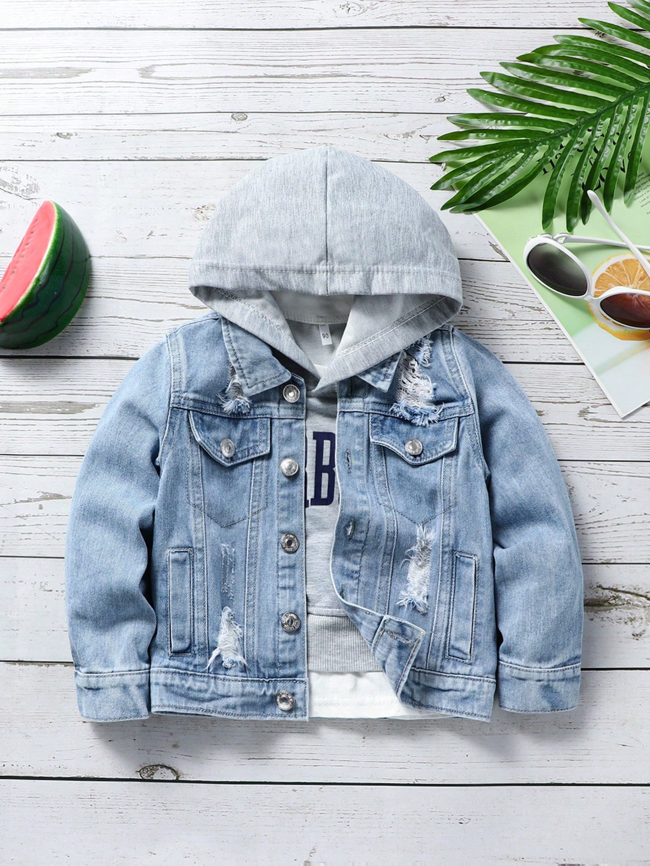 Young Boys Denim Jackets & Coats