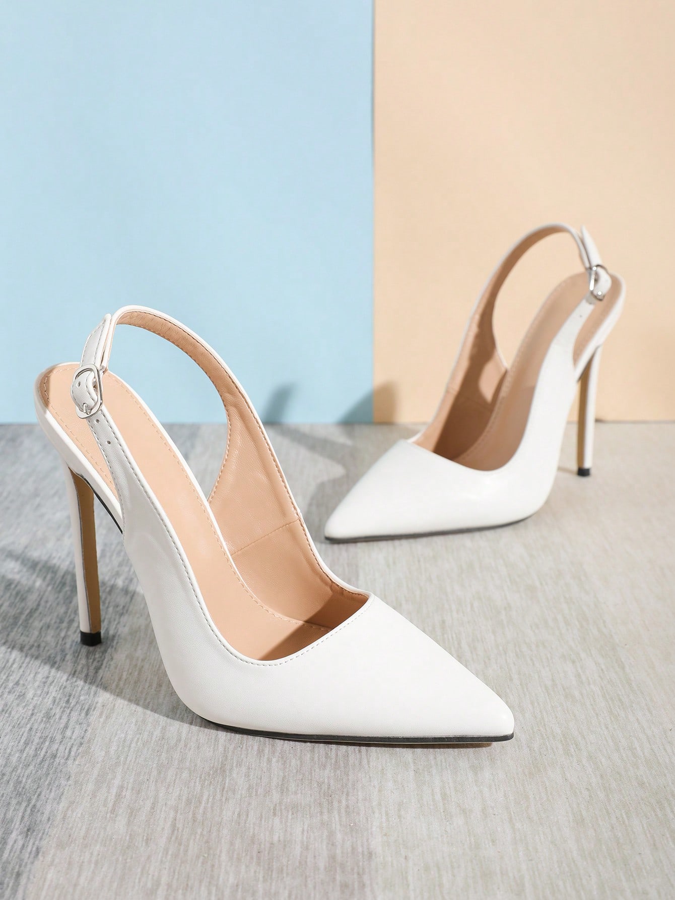 In White Women Pumps