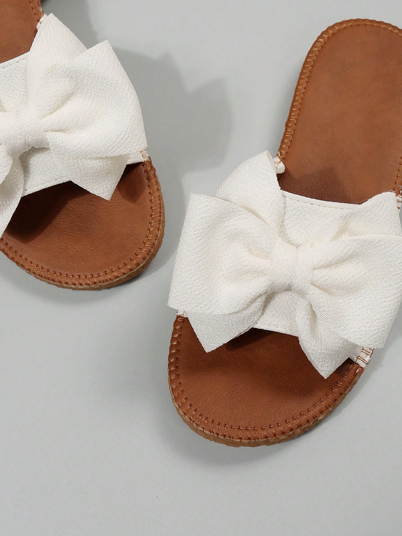 In White Women Flat Sandals