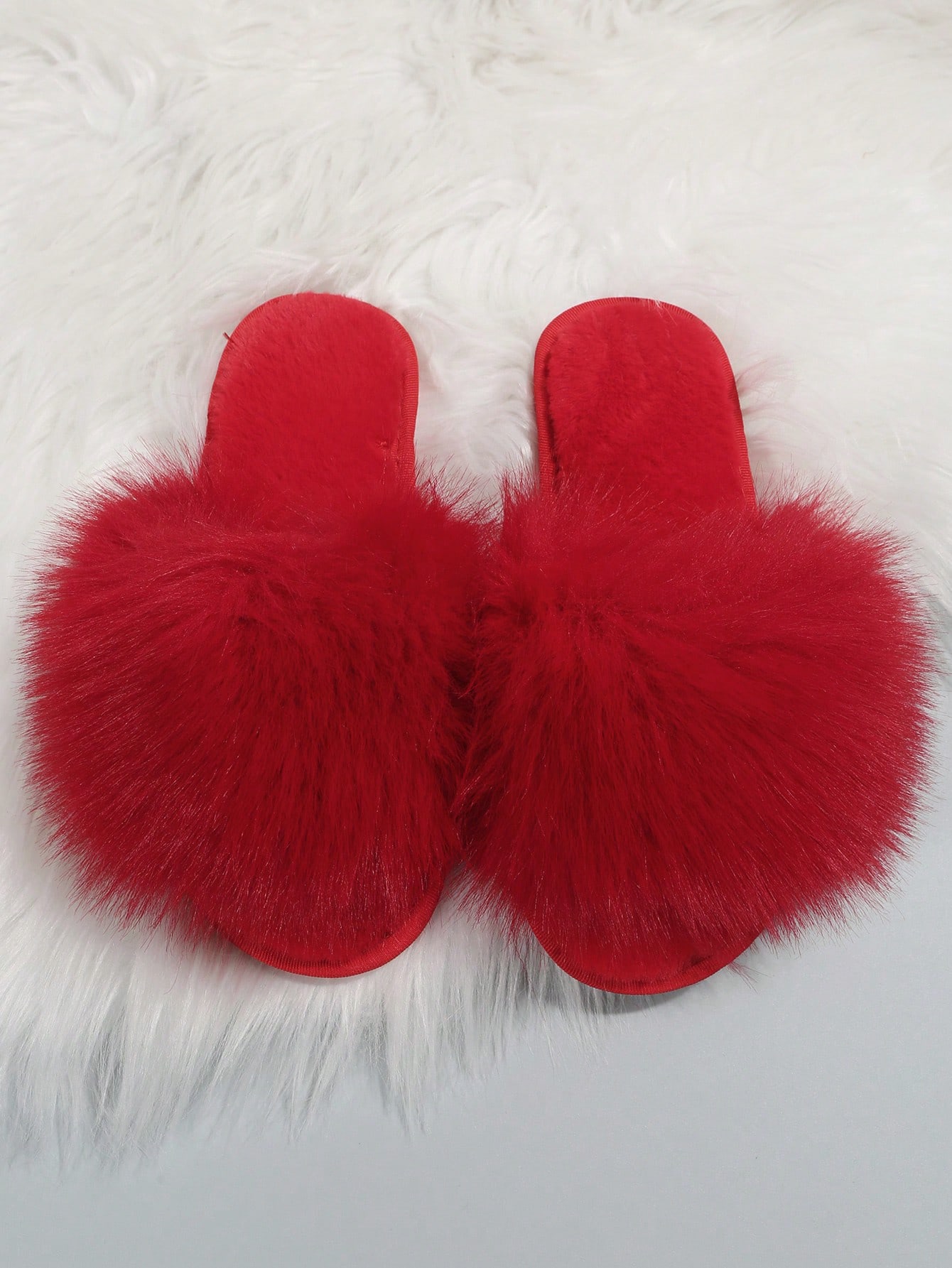 In Red Women Home Slippers