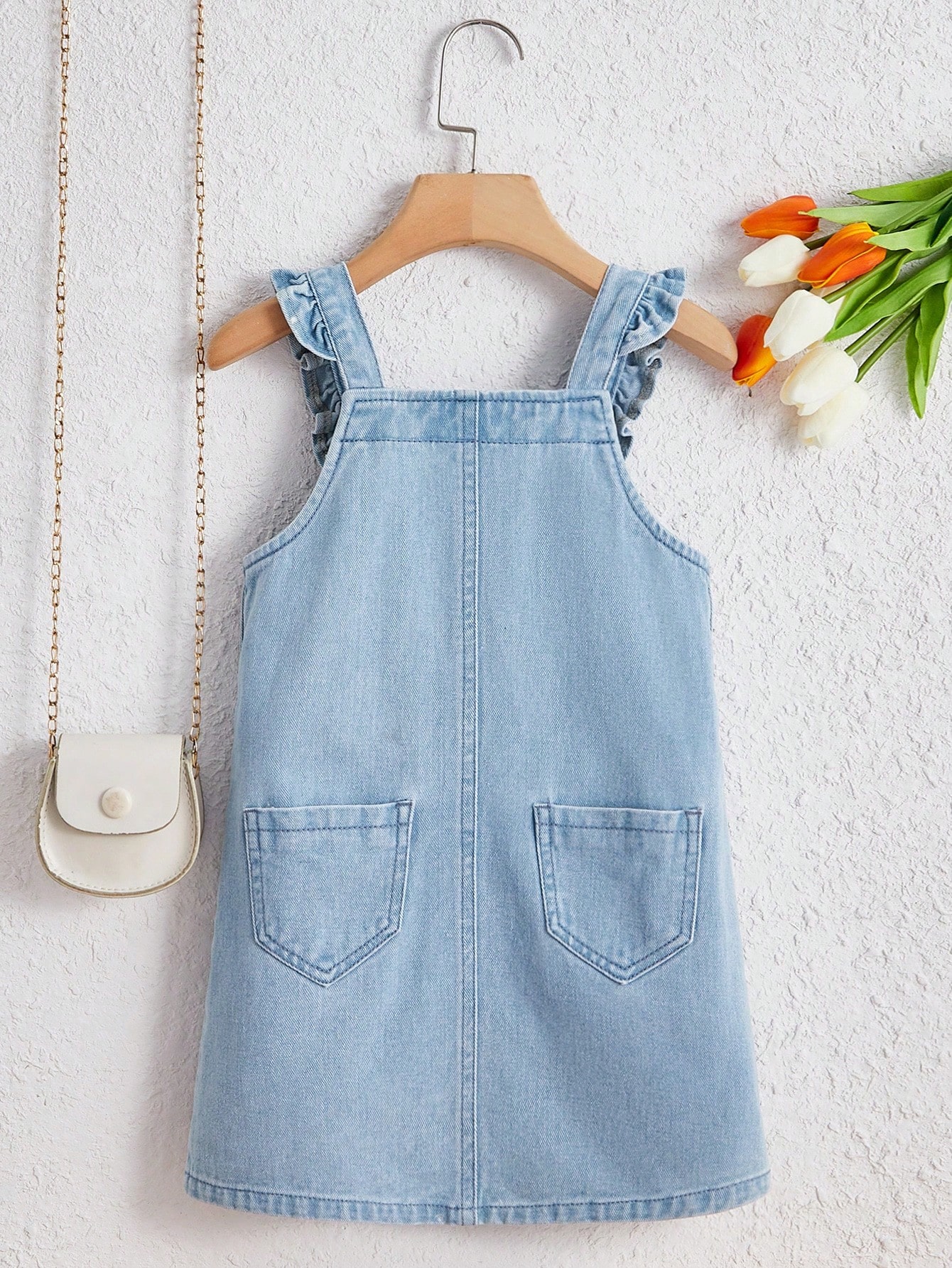 Young Girls Denim Dresses