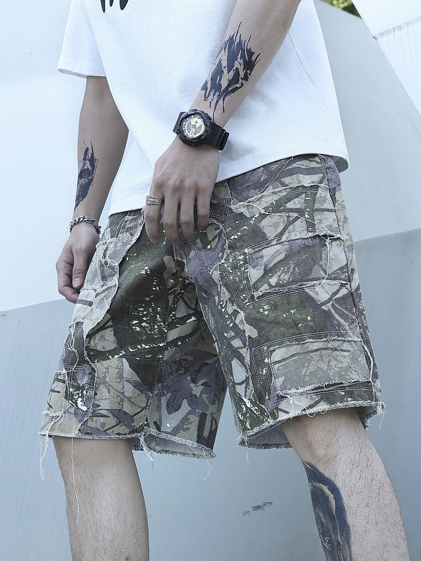 Men Denim Shorts