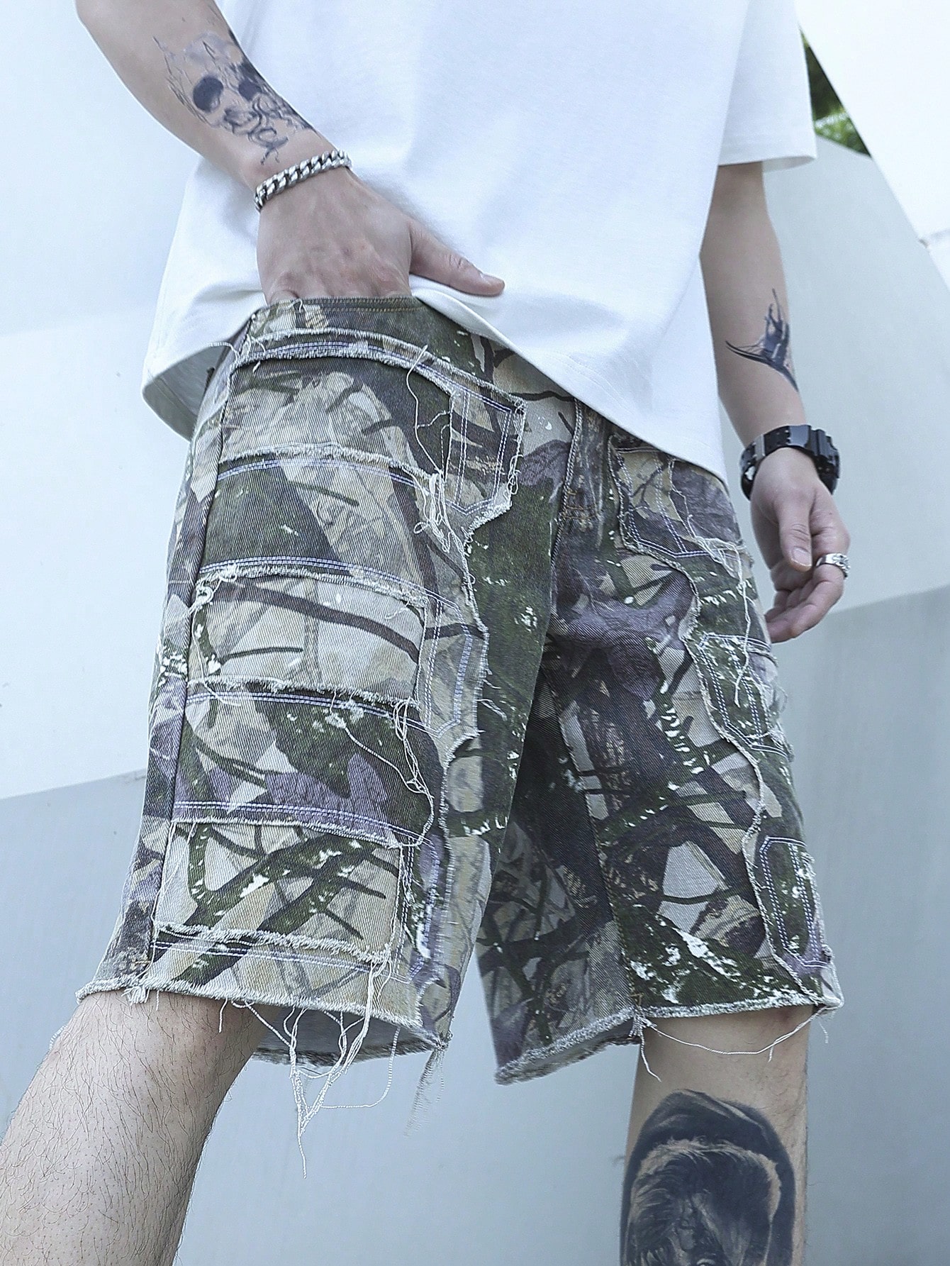 Men Denim Shorts