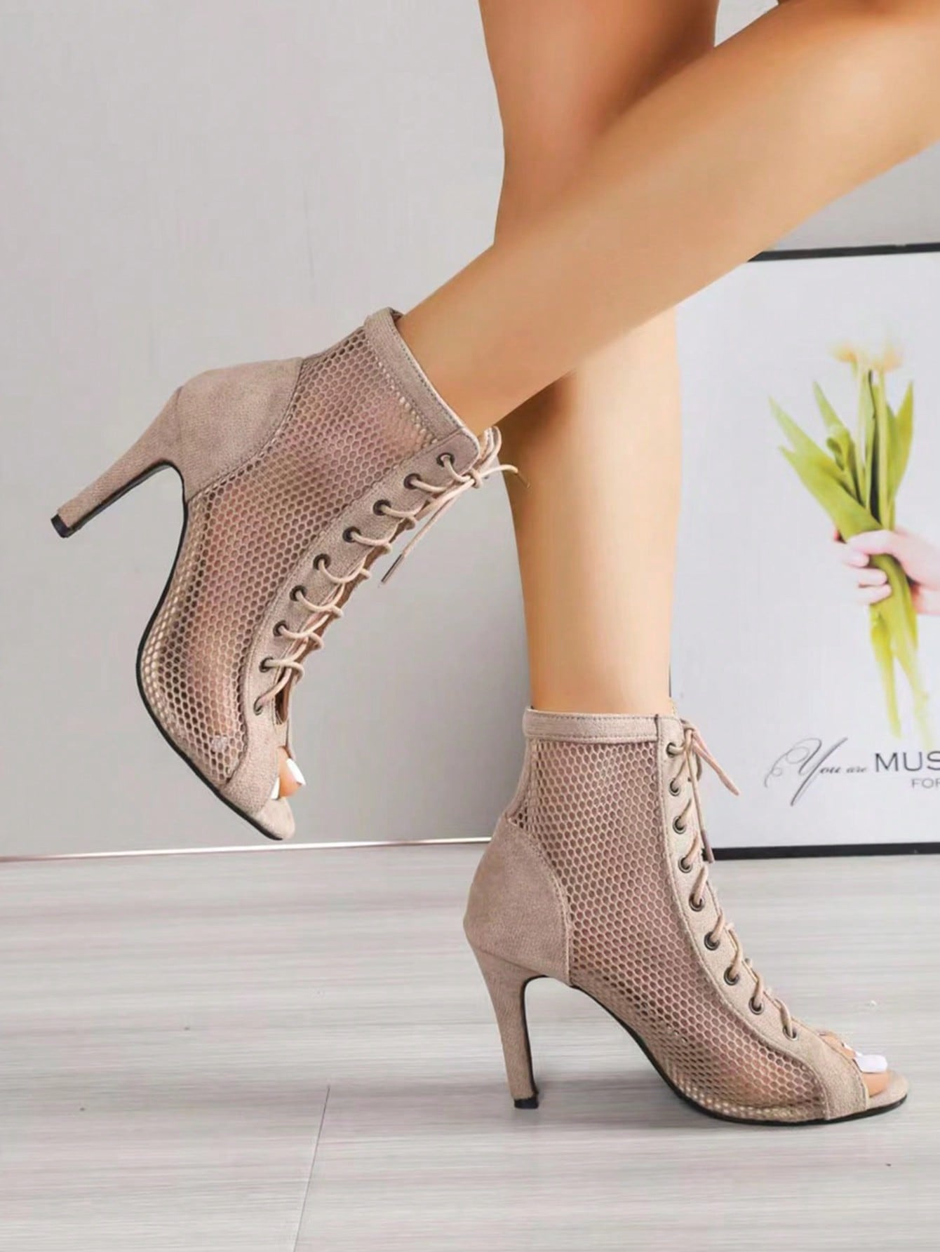 In Khaki Women Ankle Boots & Booties