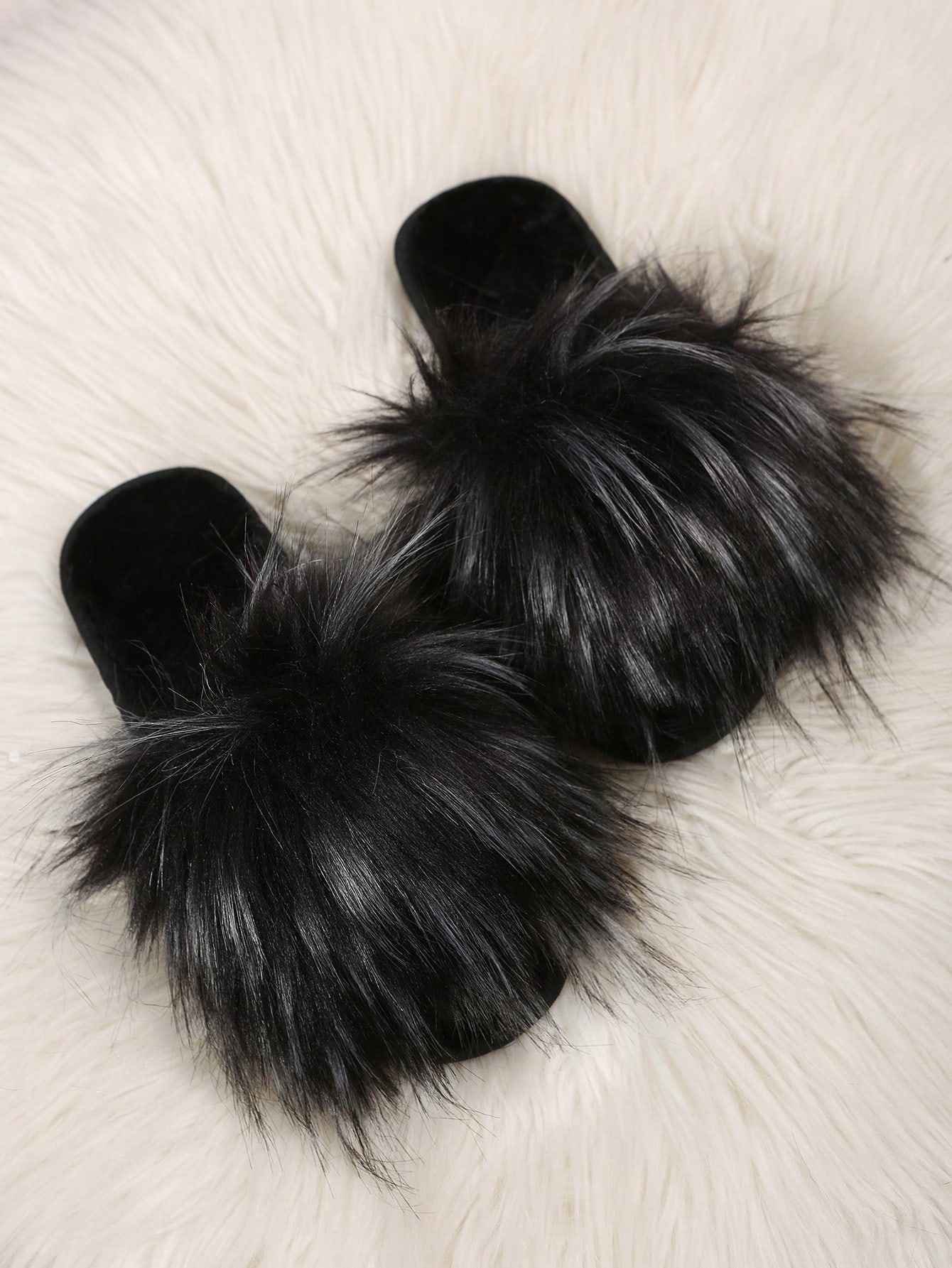 In Black Women Home Slippers