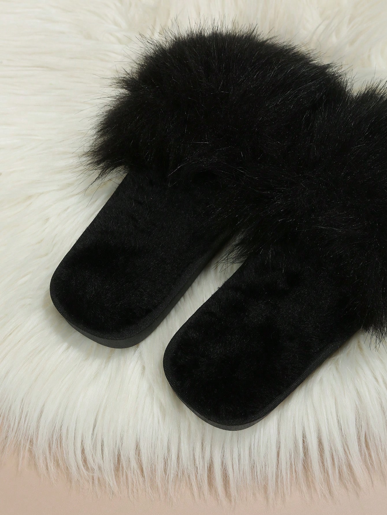 In Black Women Home Slippers