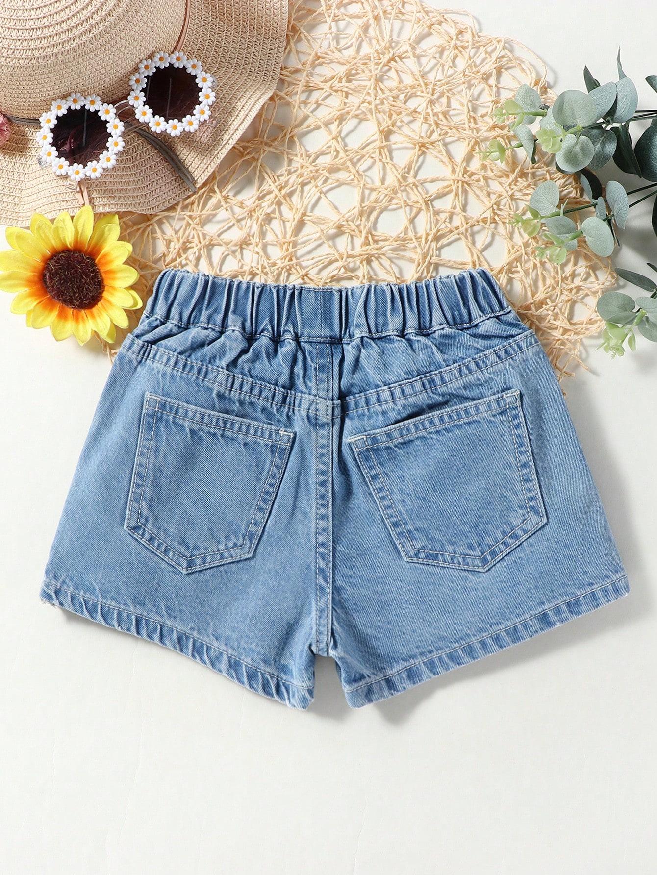 Young Girls Denim Shorts