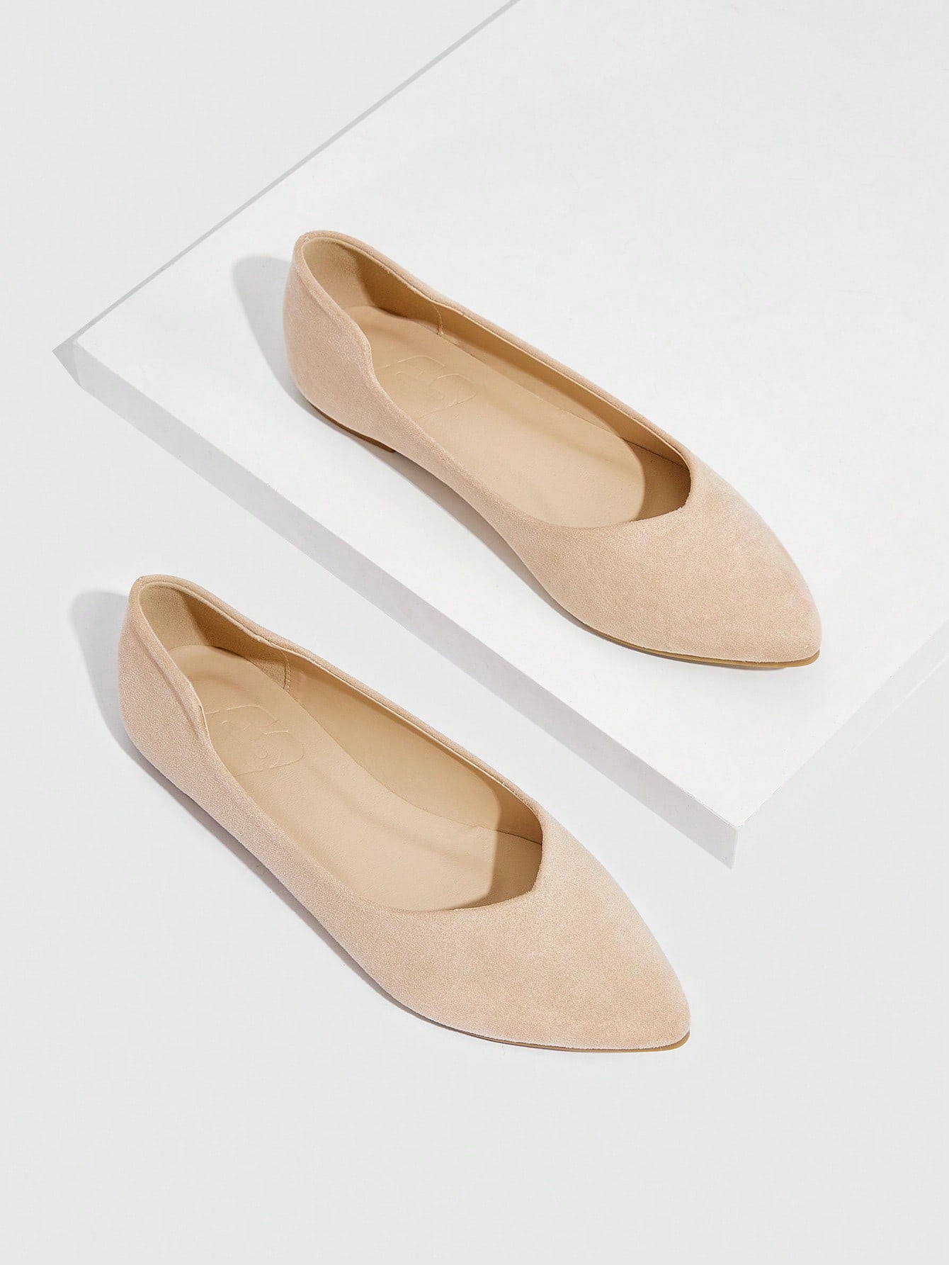 In Apricot Women Flats