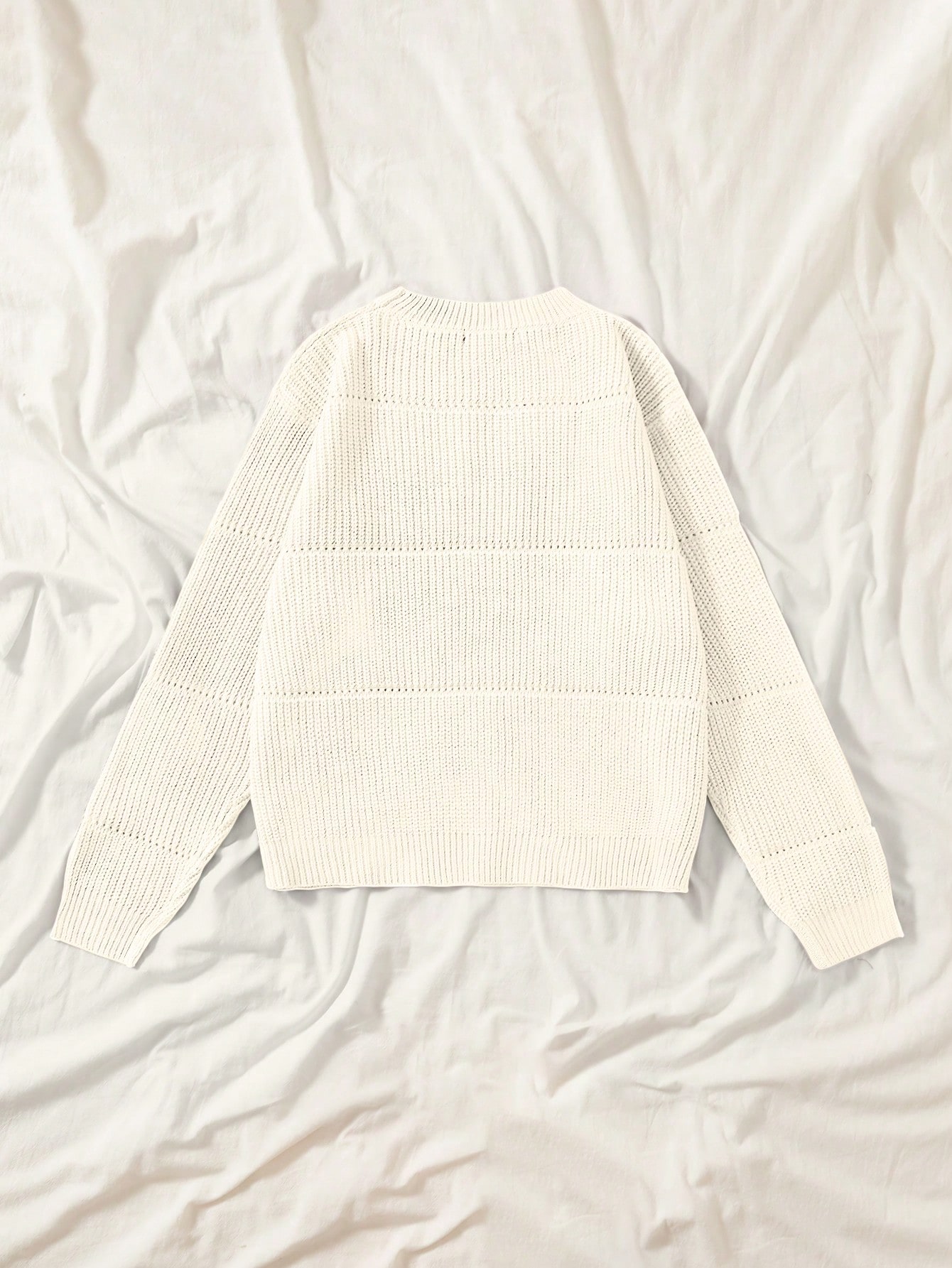 In White Plus Size Sweaters