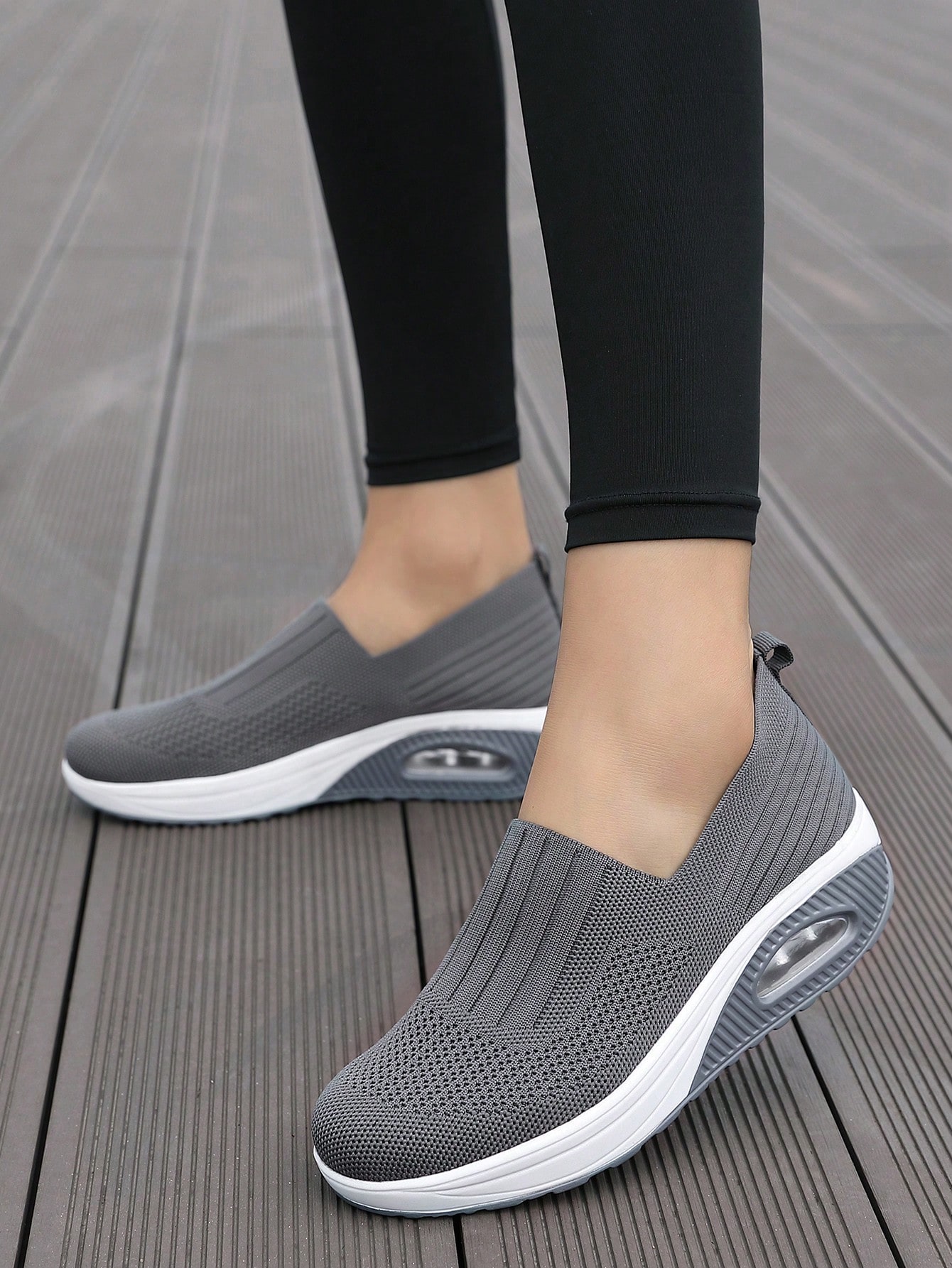 In Dark Grey Women Shoes