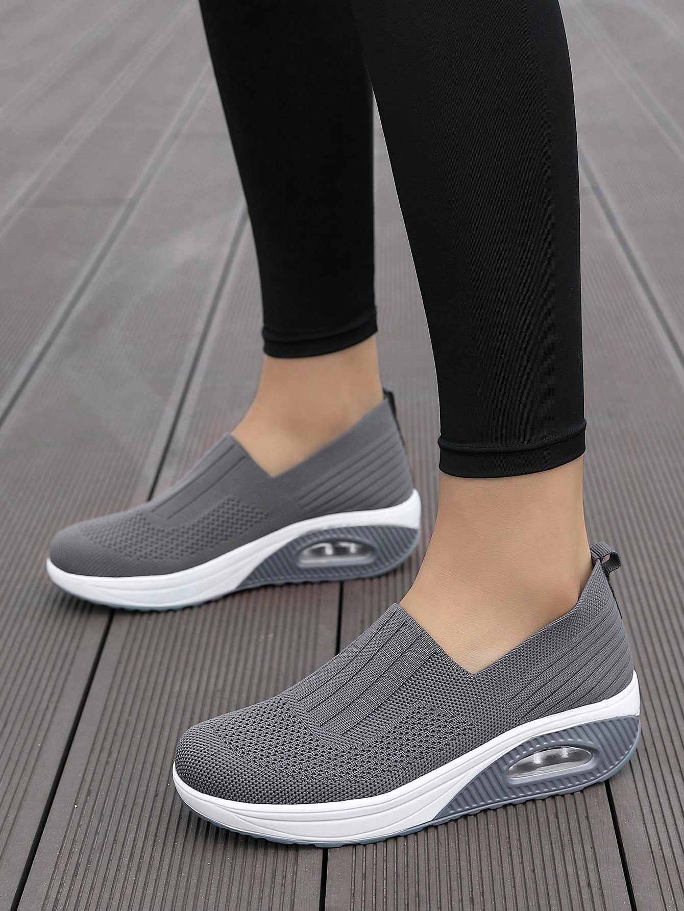 In Dark Grey Women Shoes