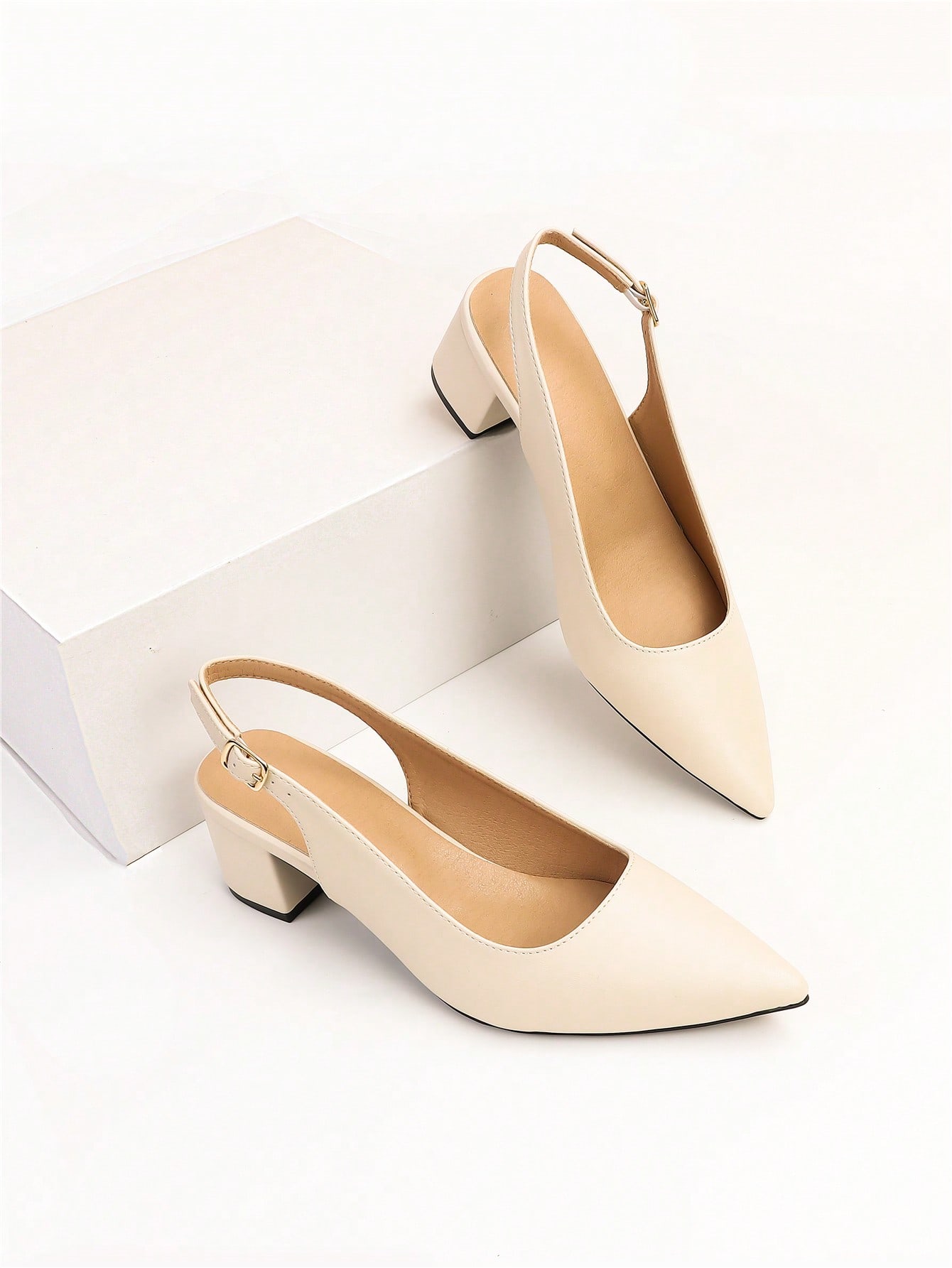 In Beige Women Pumps