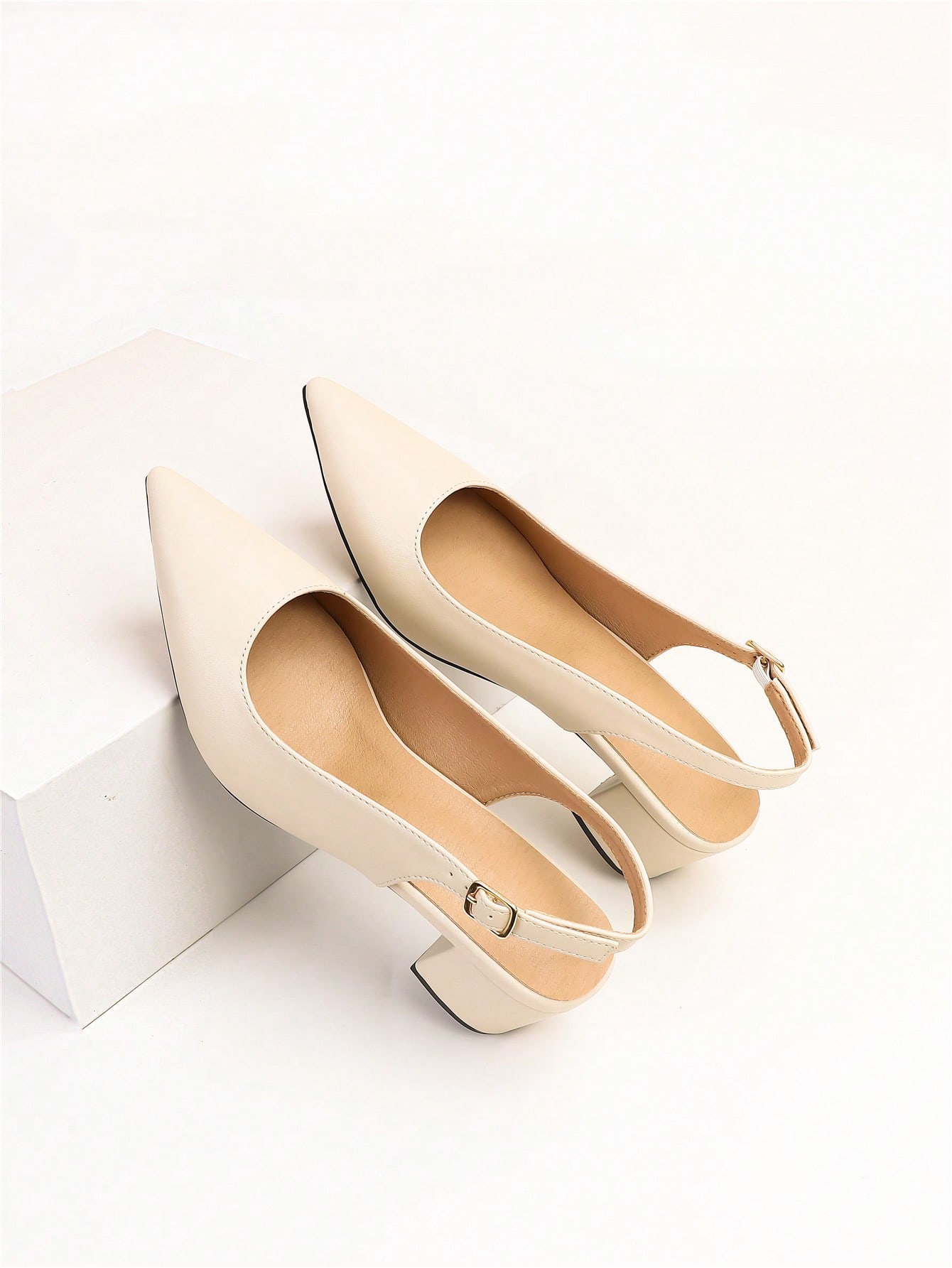 In Beige Women Pumps