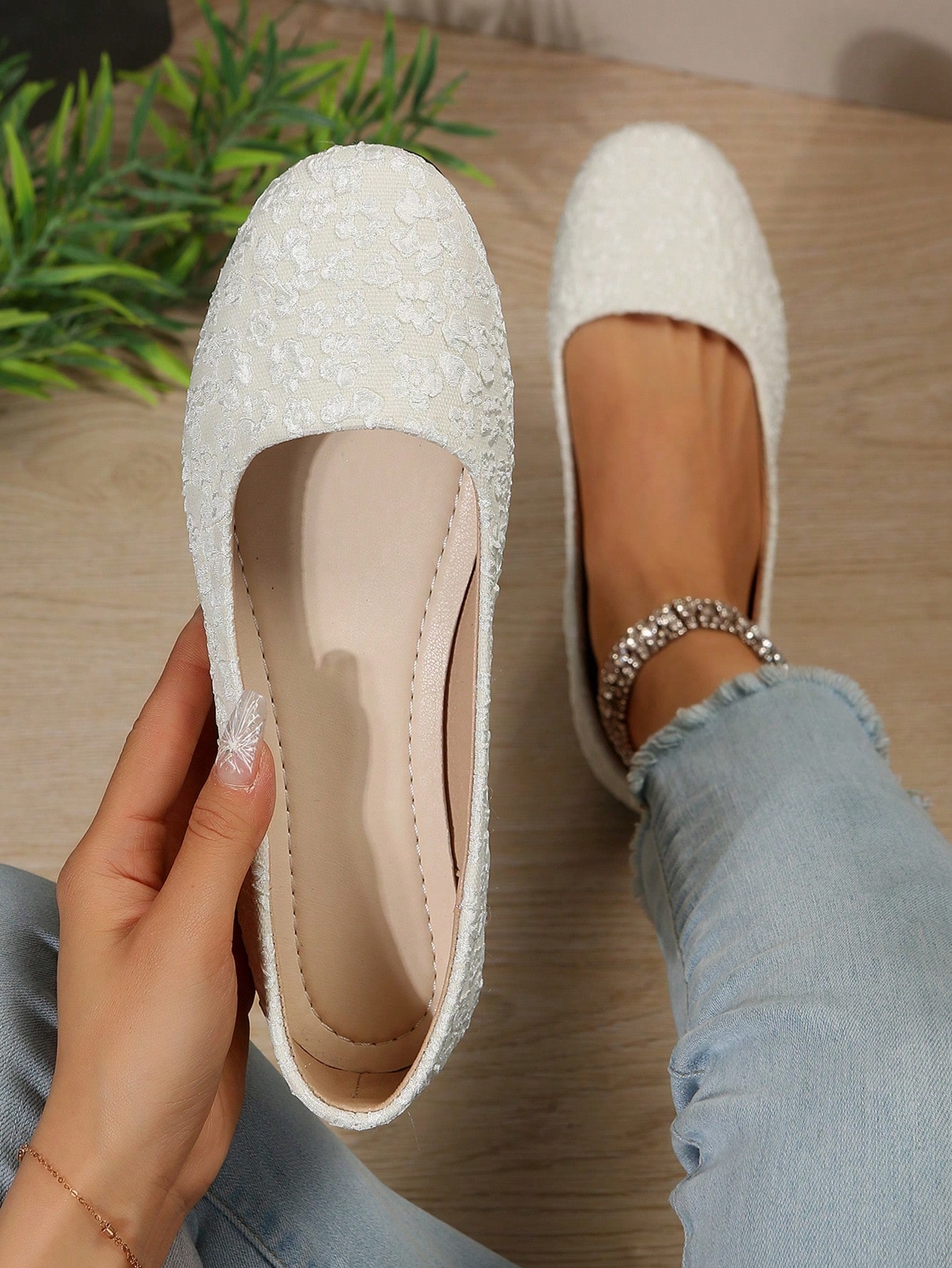 In White Women Flats