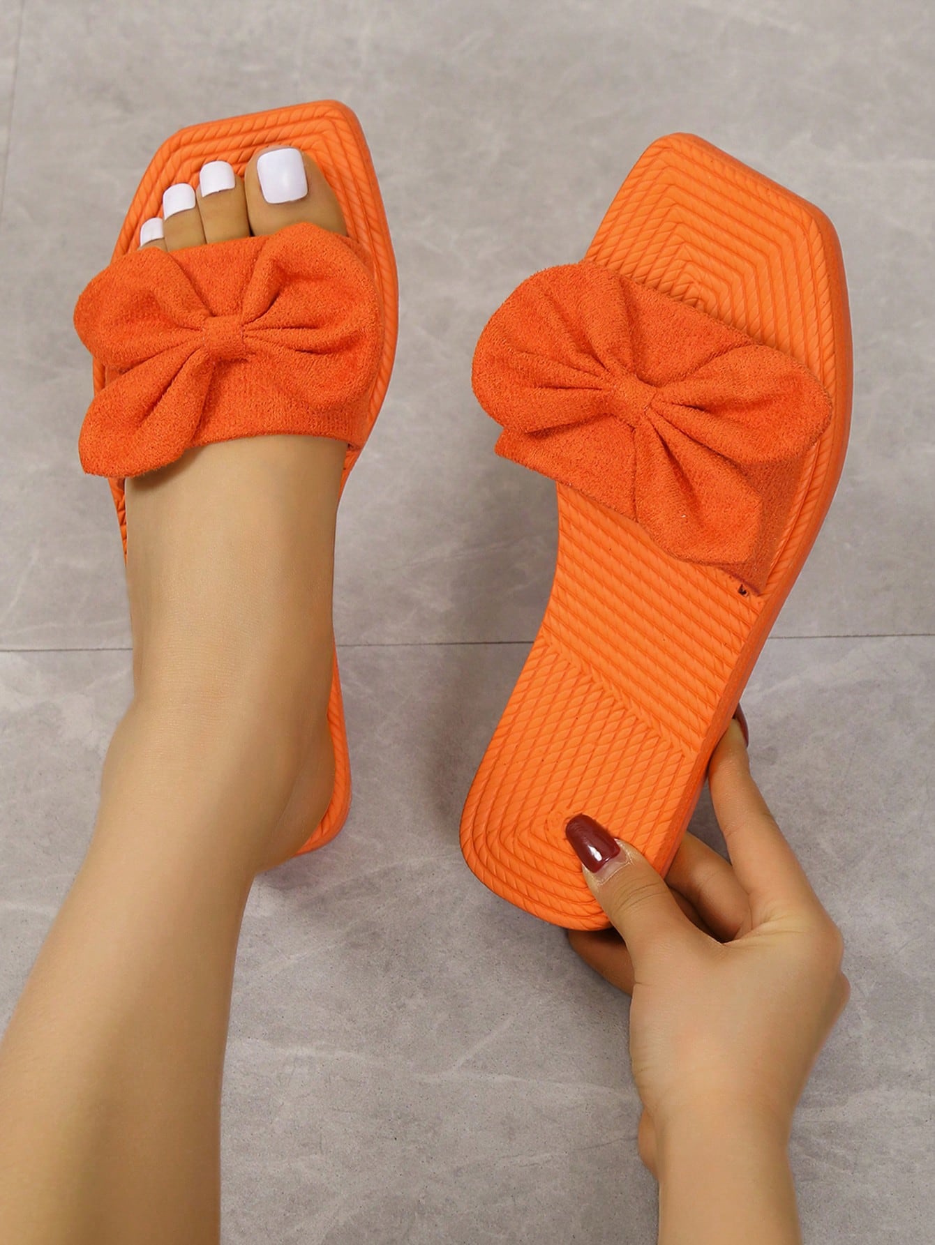 In Orange Women Shoes