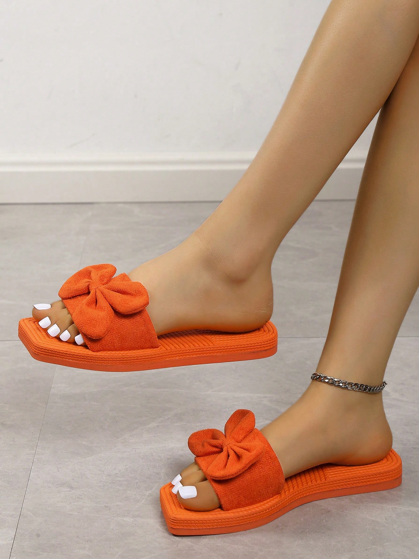 In Orange Women Shoes