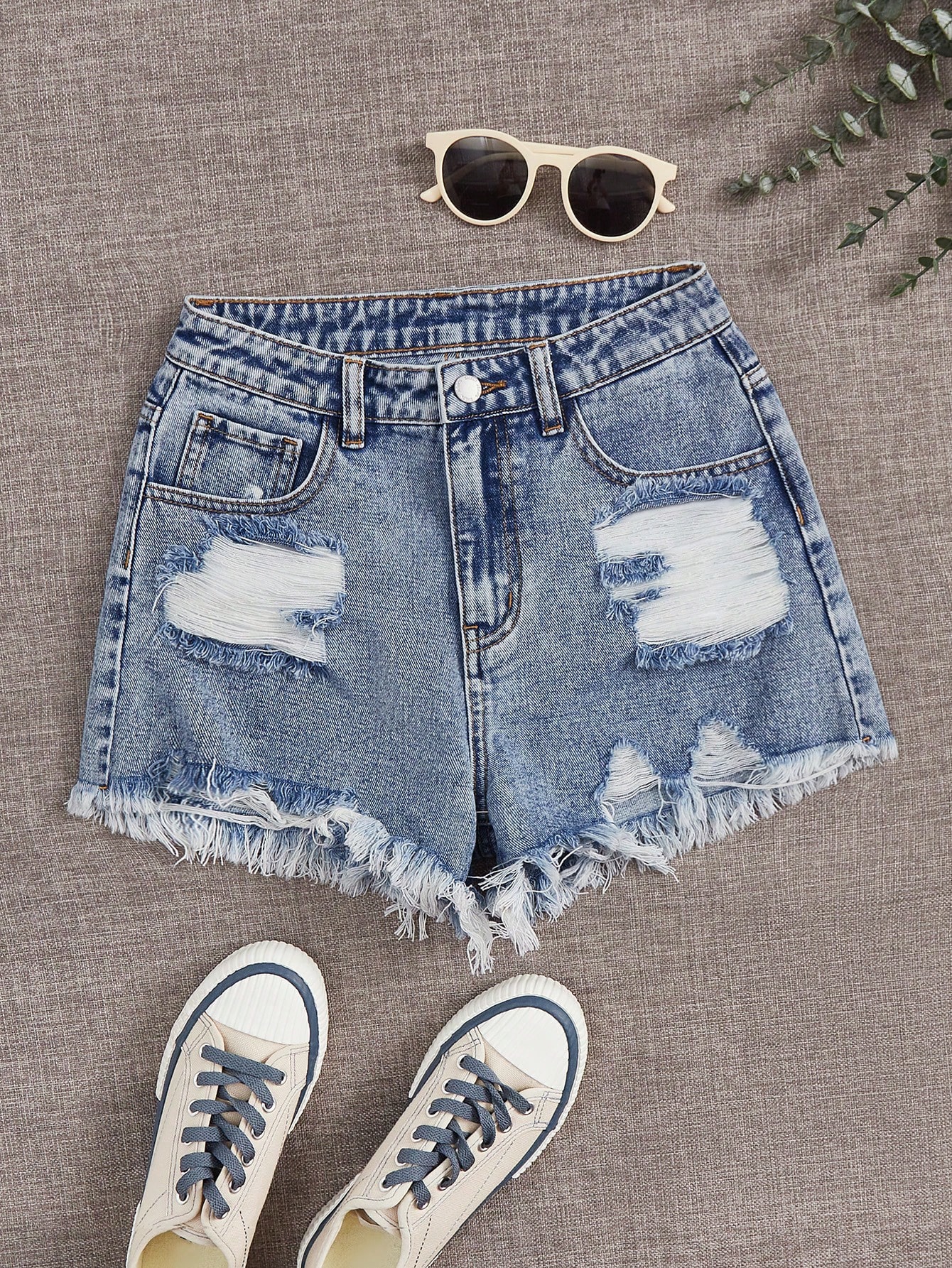 Teen Girls Denim Shorts