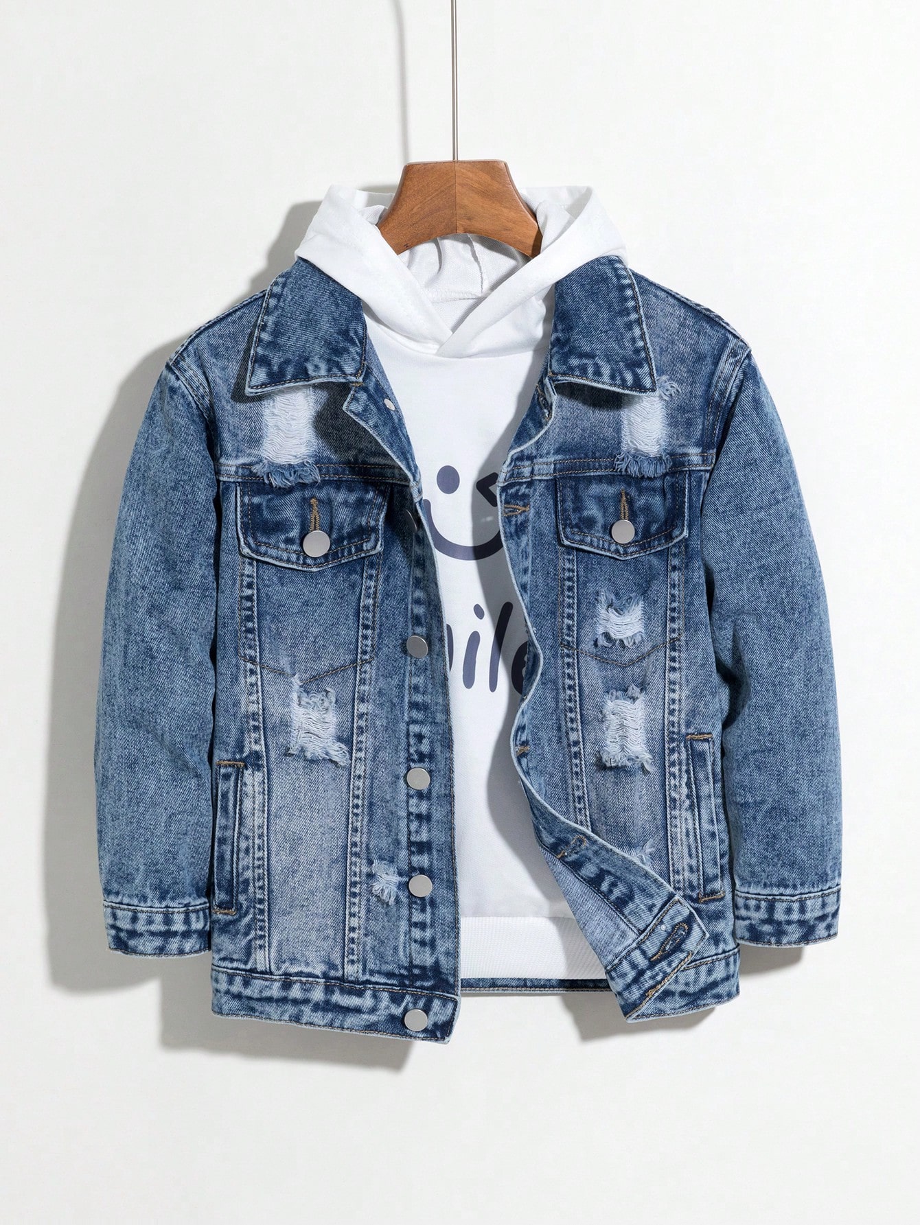 Tween Boys Denim Jackets & Coats